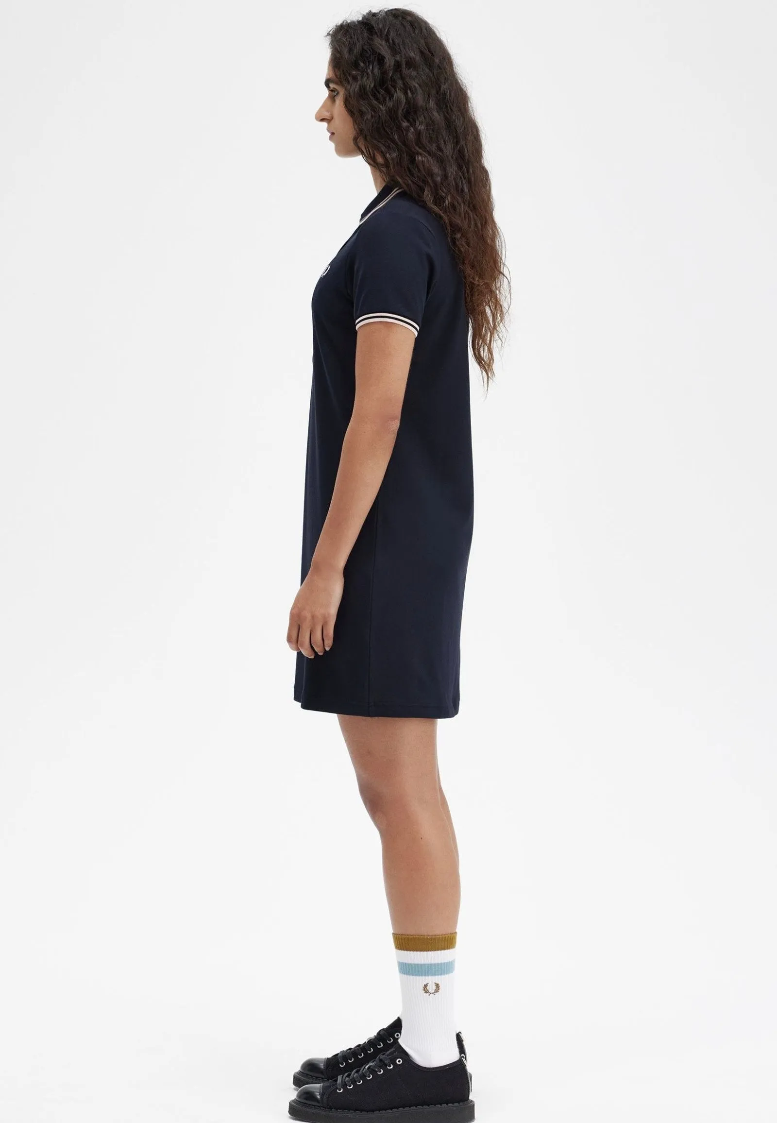Modern workwear Fred Perry - Twin Tipped Navy/Silky Peach/Silky Peach - Dress