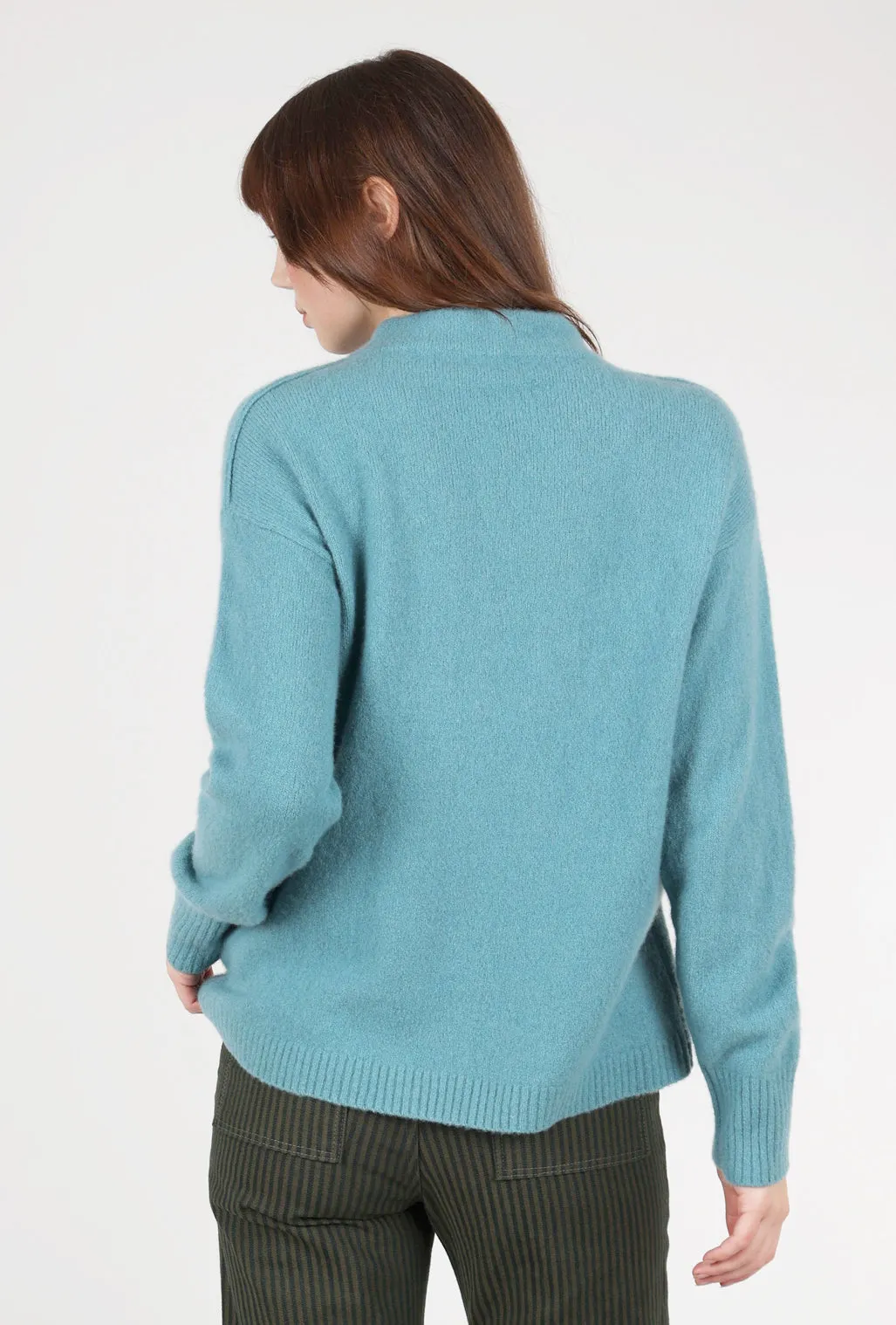 Mohair Charlotte Pullover, Myrtle