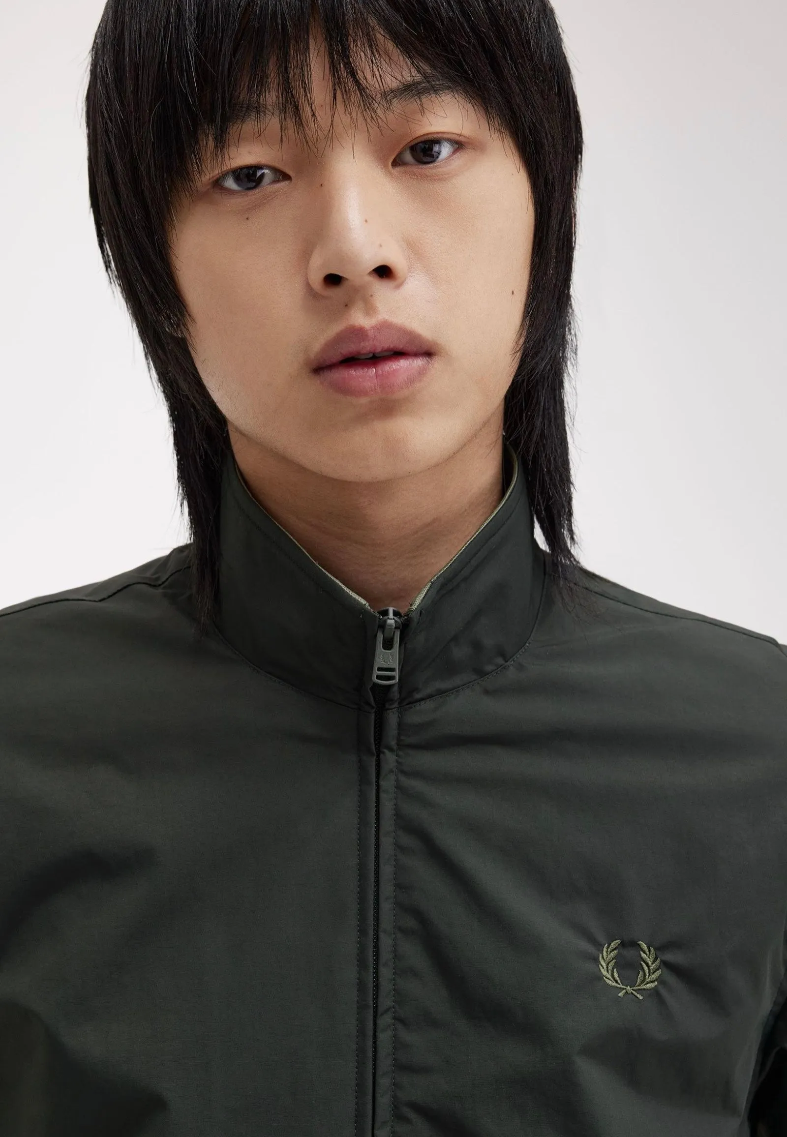 Moisture Wicking Fabric Fred Perry - The Brentham Night Green - Jacket