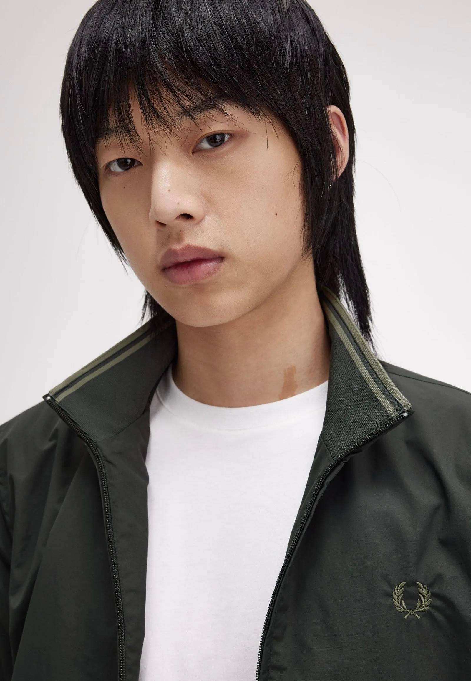 Moisture Wicking Fabric Fred Perry - The Brentham Night Green - Jacket