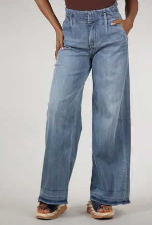Mona Wide Leg Trouser, State breath easy