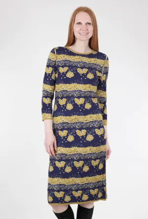Morph Dress, Blue Multi Timeless Edge