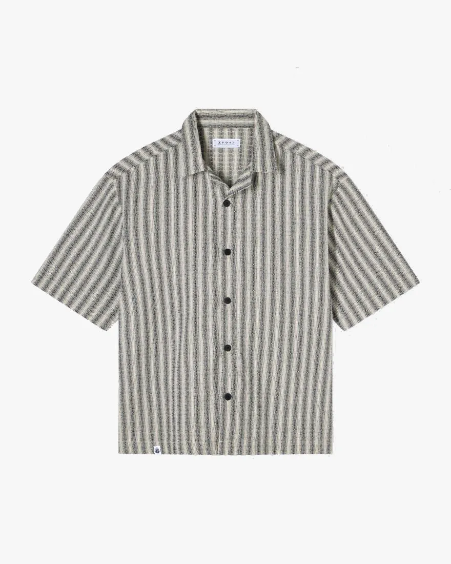 Motion Balance Edwin S/S Saga Shirt - Black / White