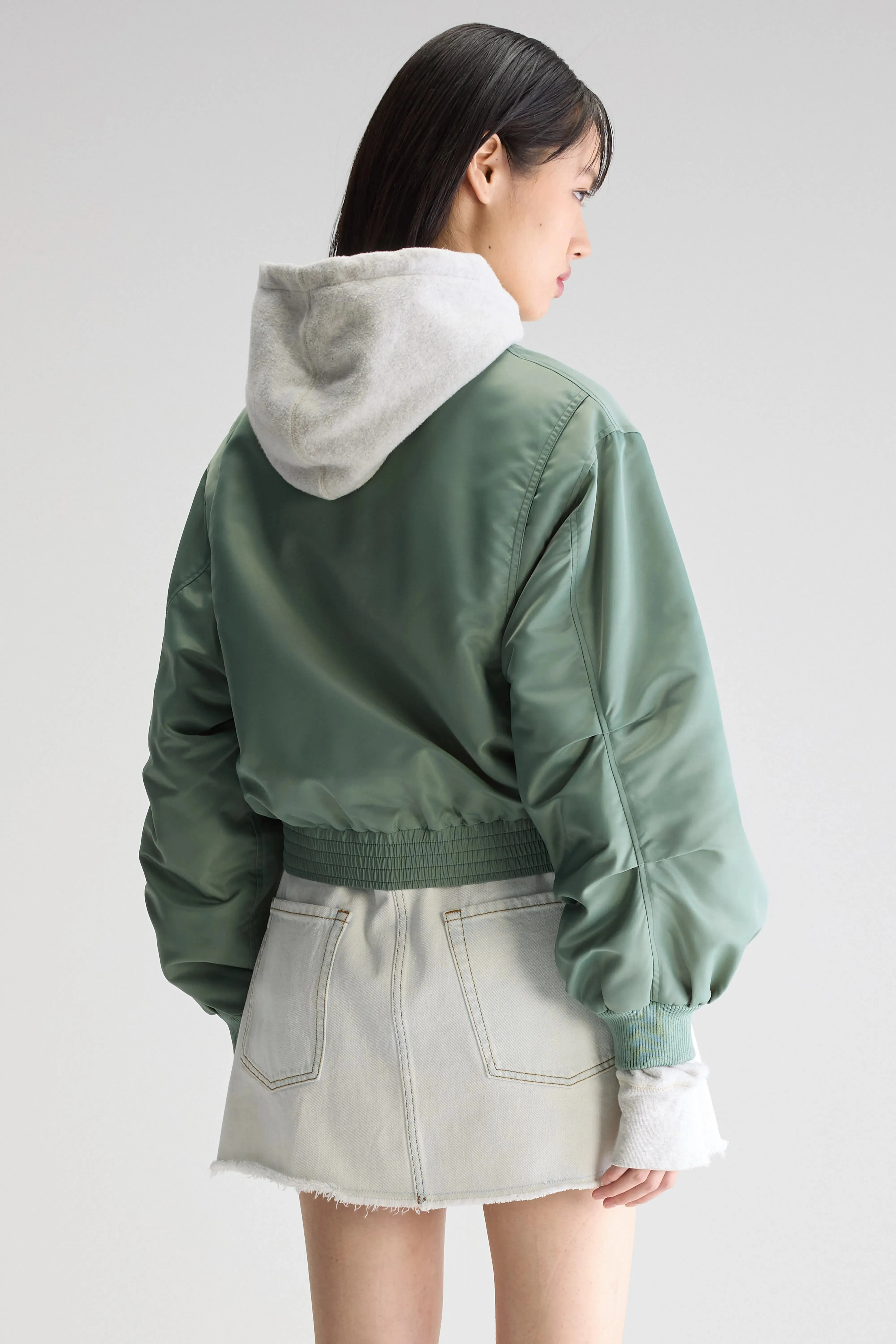 Motion Fit Hiko bomber jacket (251 / W / EUCALYPTUS)