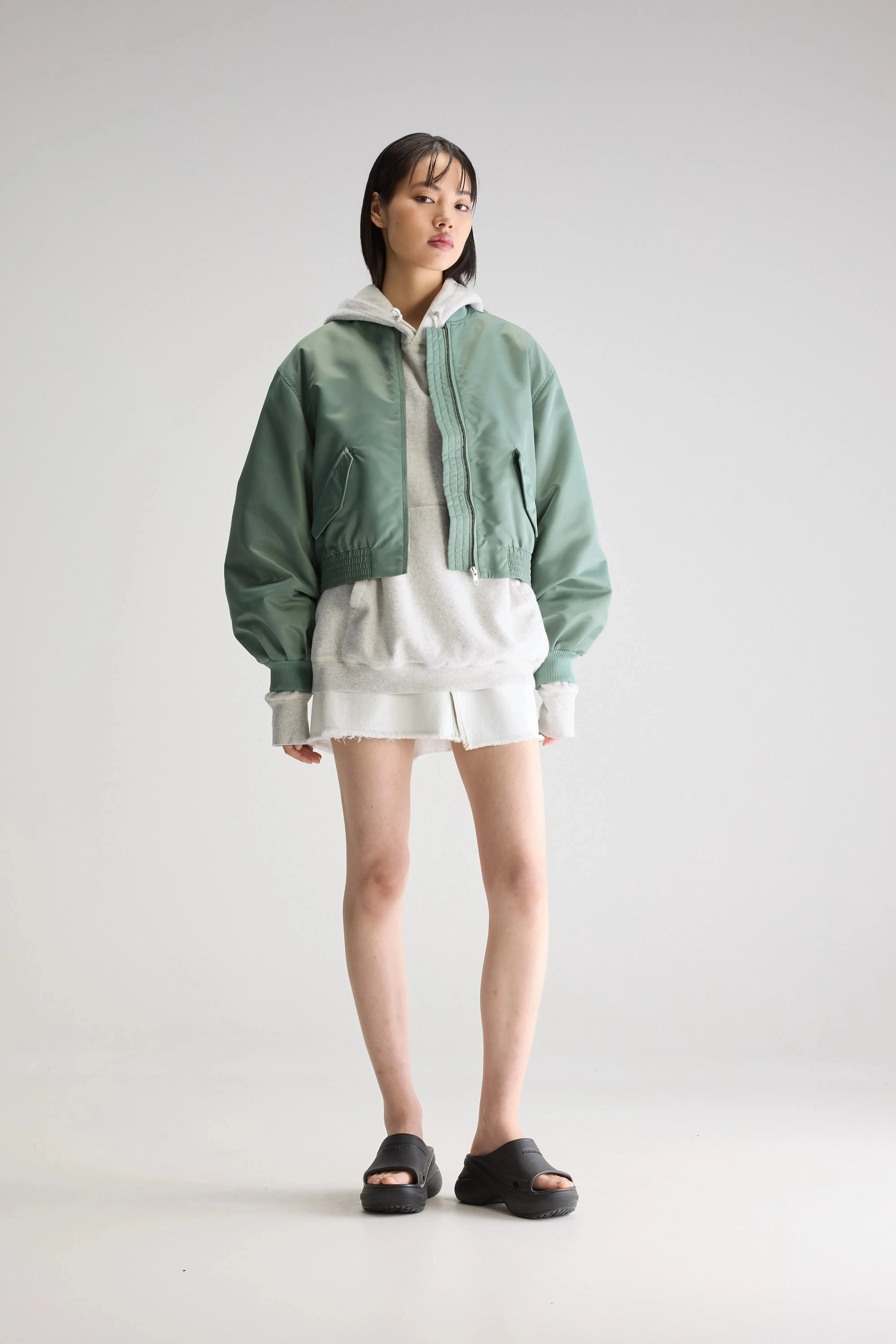 Motion Fit Hiko bomber jacket (251 / W / EUCALYPTUS)