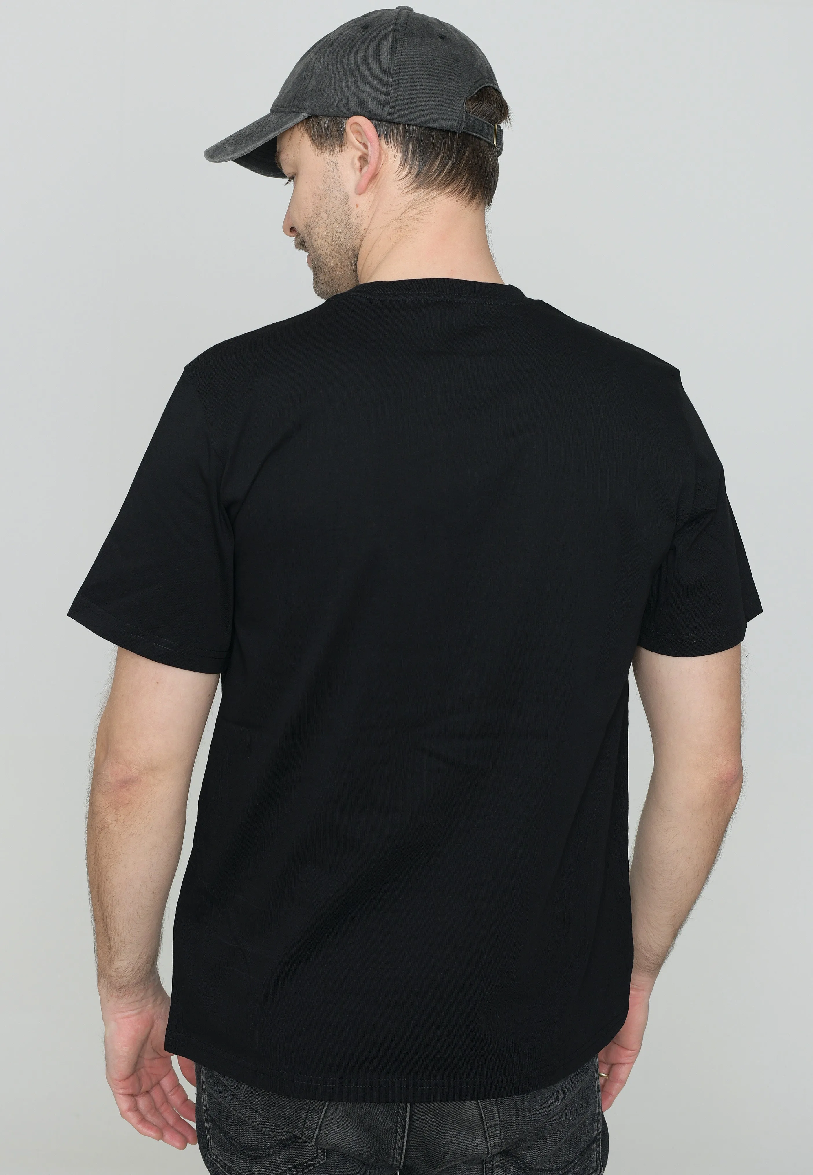 Motorcycle - tough - rugged - strong Carhartt WIP - Pocket Black - T-Shirt