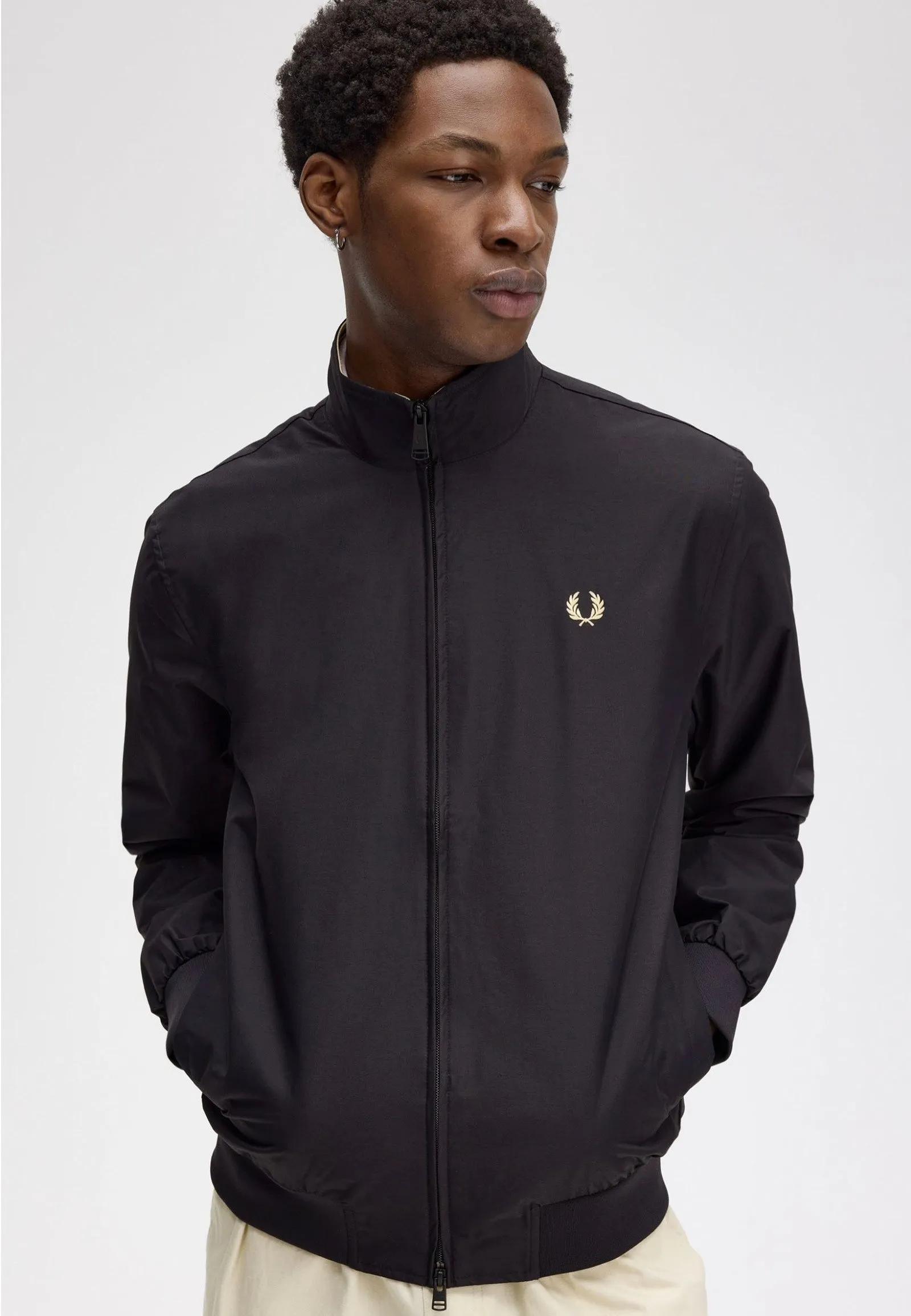 Fred Perry - The Brentham Black - Jacket suitable for theater performances