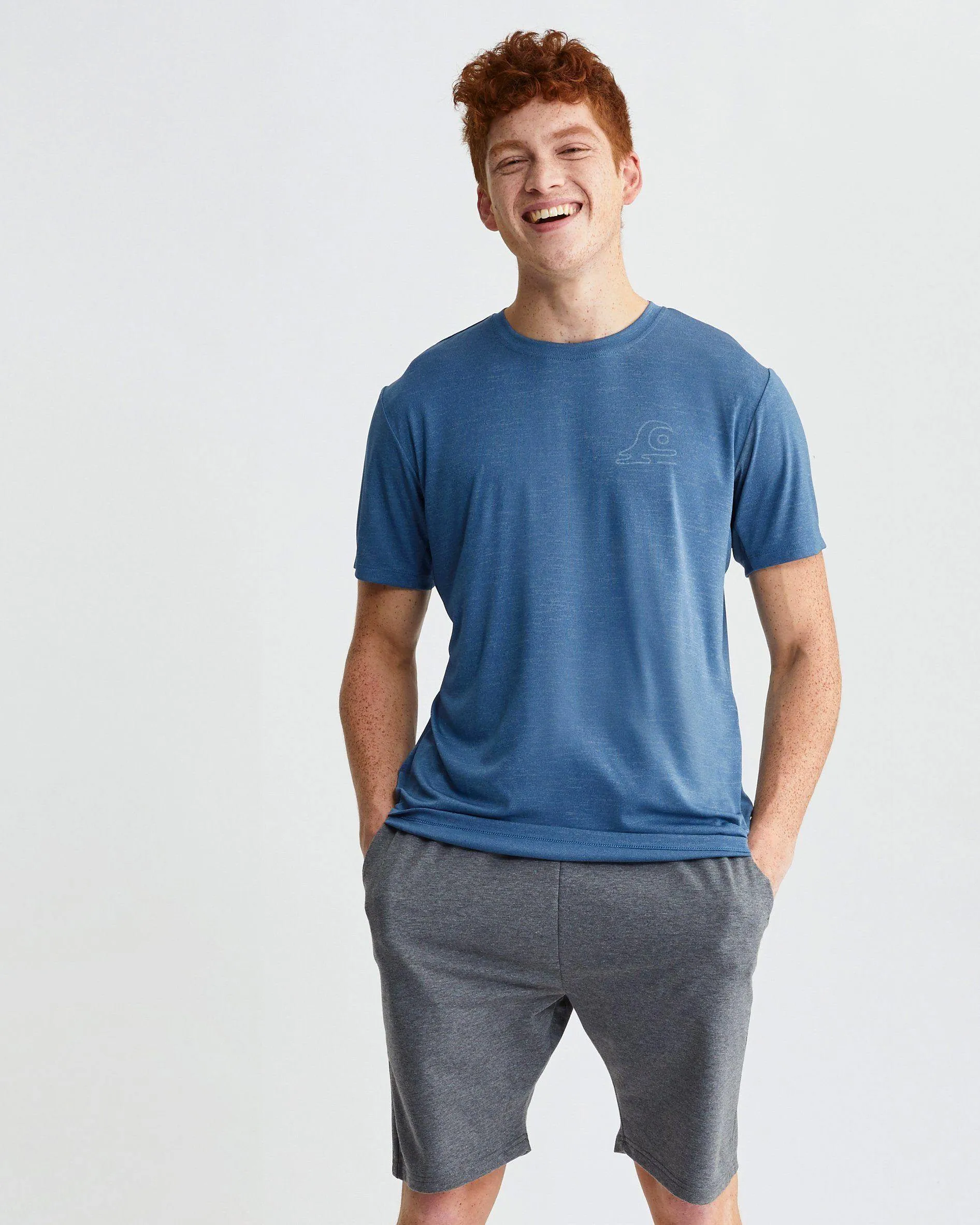 School Uniform Breathable Material M's Trailblazer Tee- Barrel