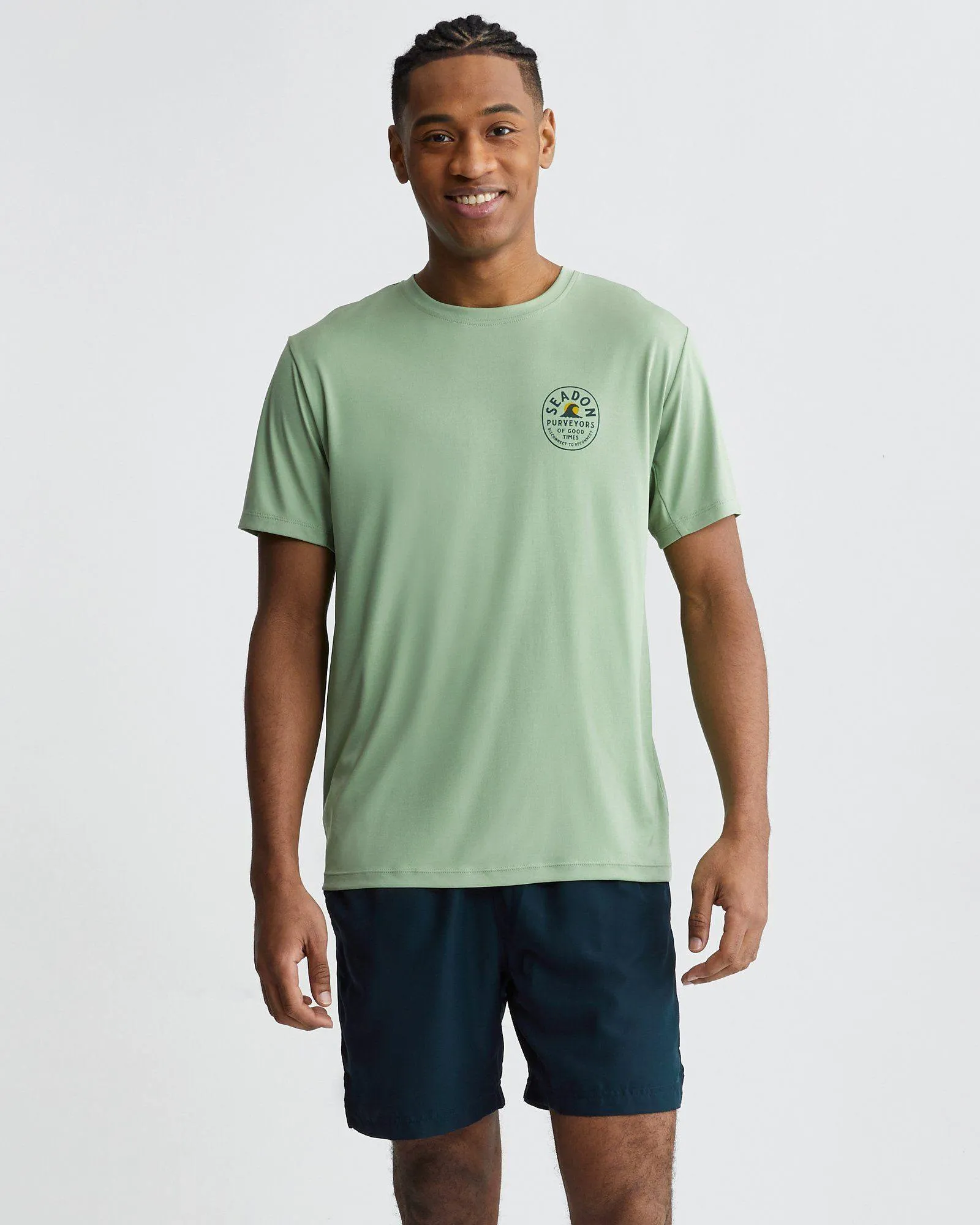 M's Trailblazer Tee- Good Times Lightweight Look Modern Wear