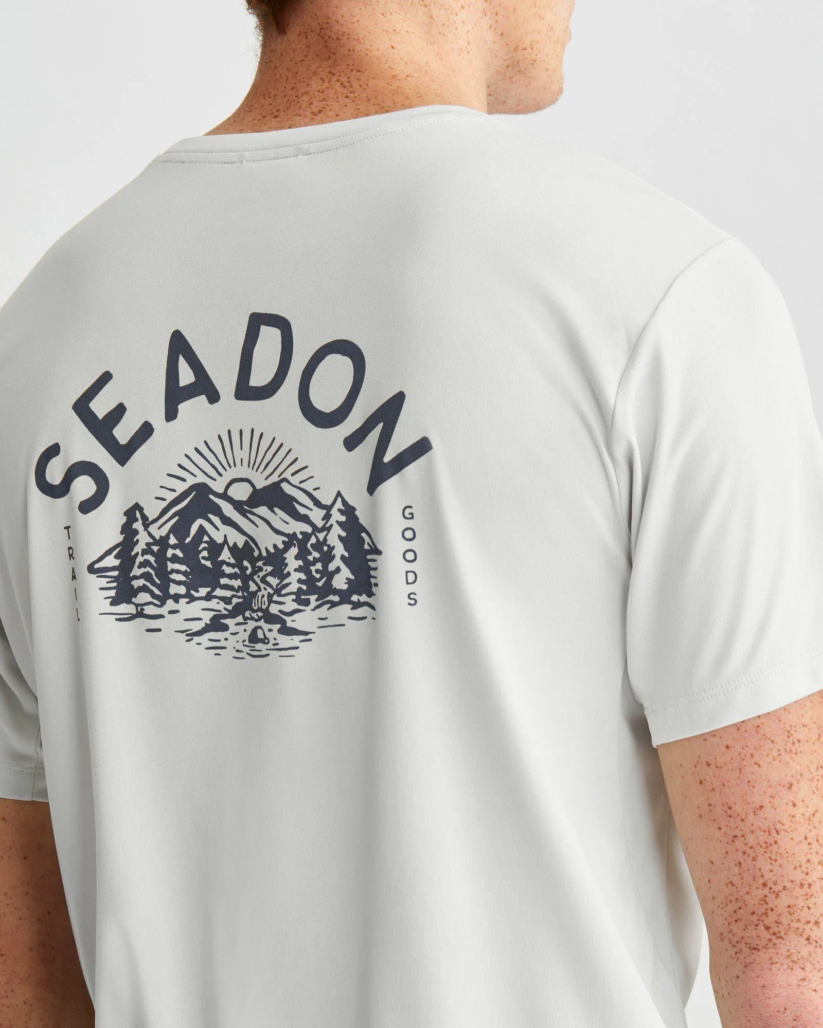 M's Trailblazer Tee- Sunrise Elegant Simplicity
