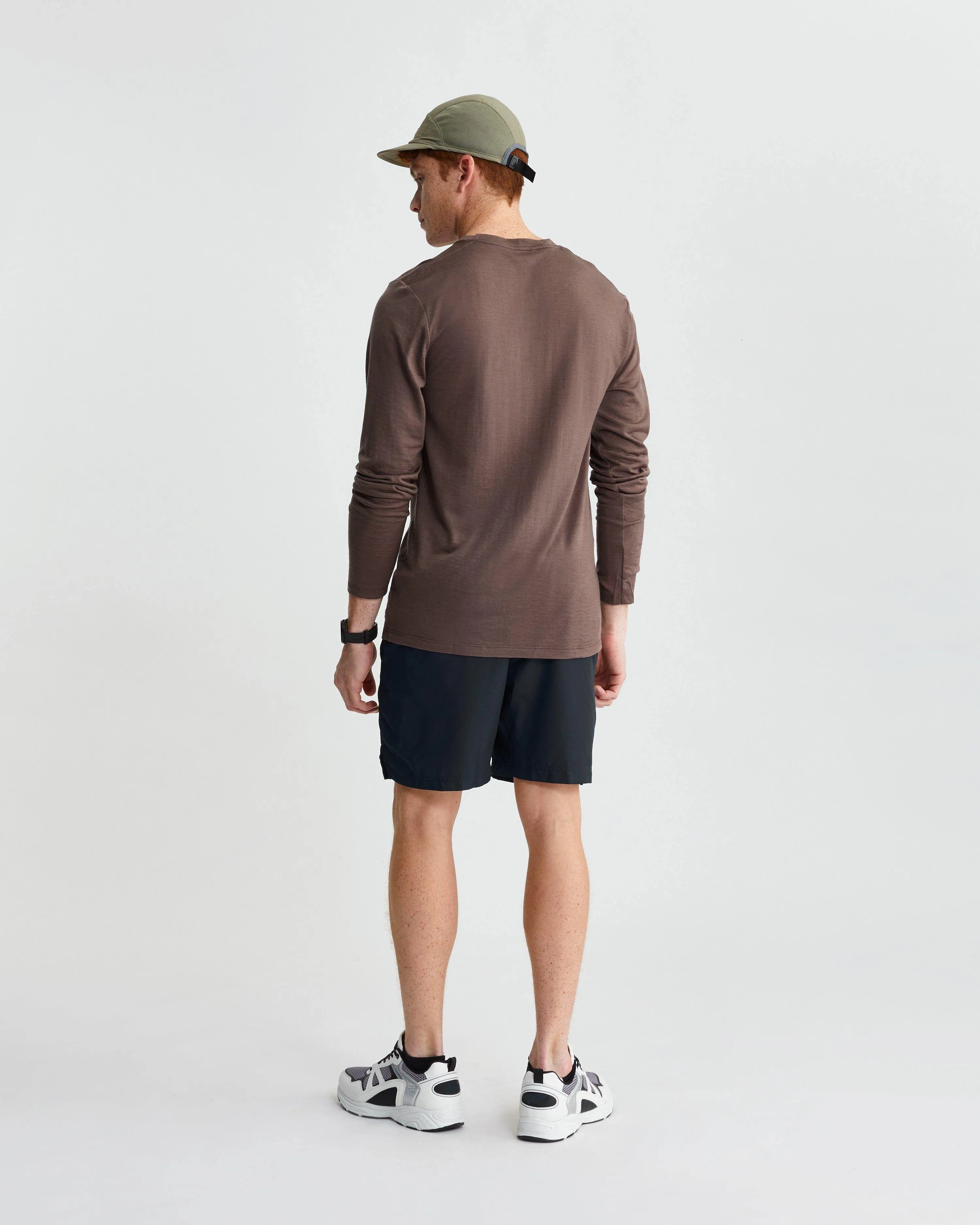 M's Traveler Merino LS Tee Rigid and Sturdy