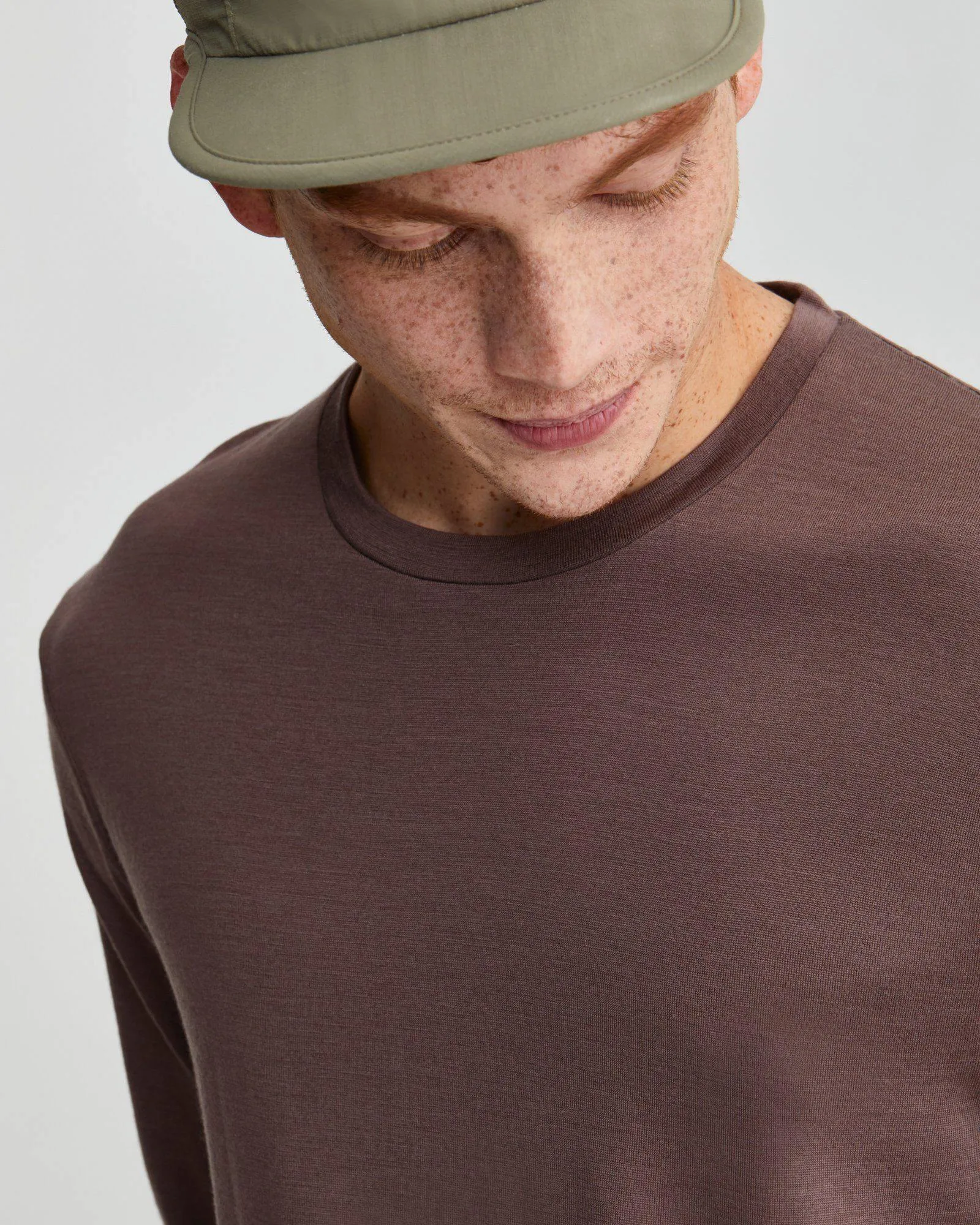 M's Traveler Merino LS Tee Rigid and Sturdy