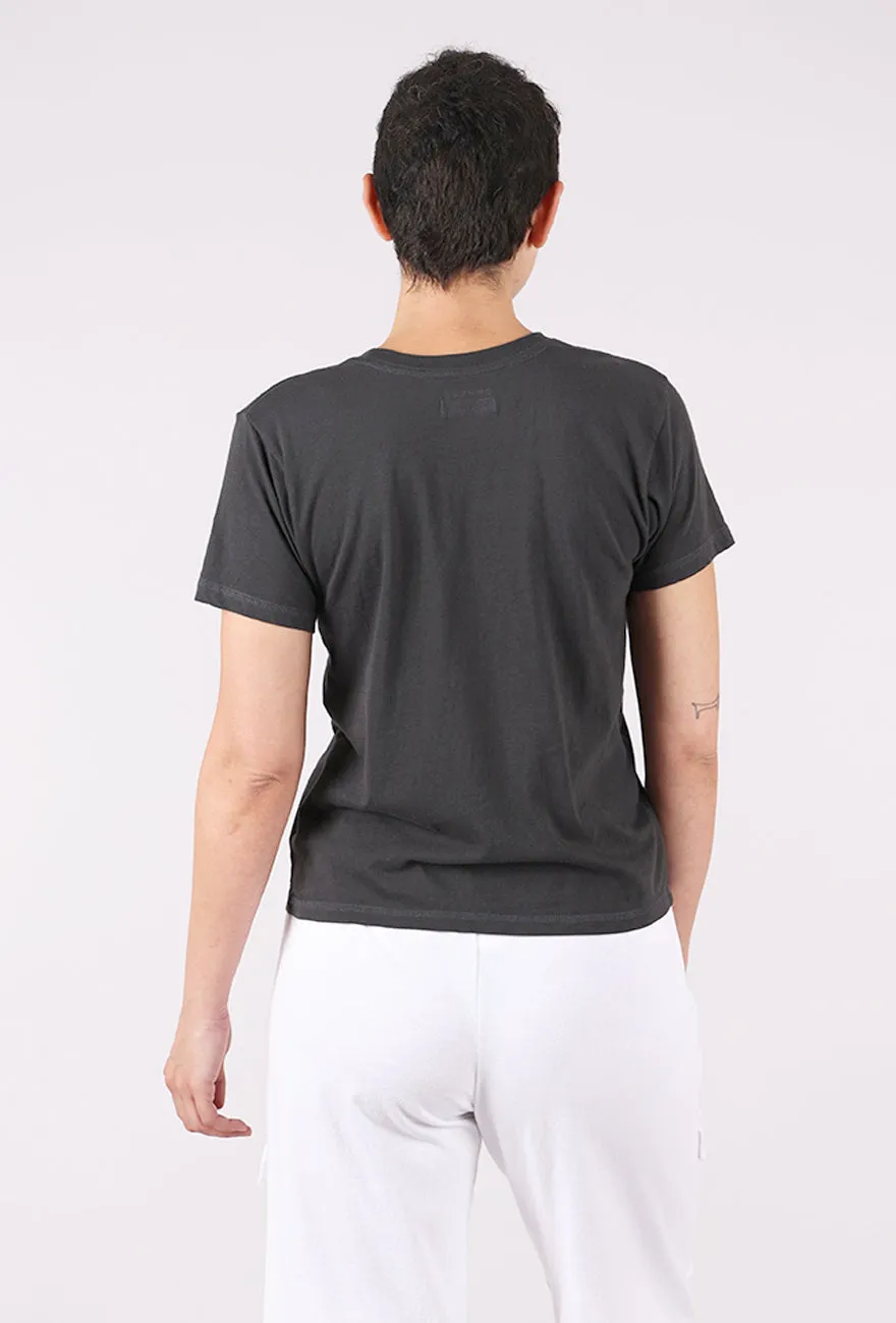 Mushie Tee, Black/Emotional Baggage Eco Friendly