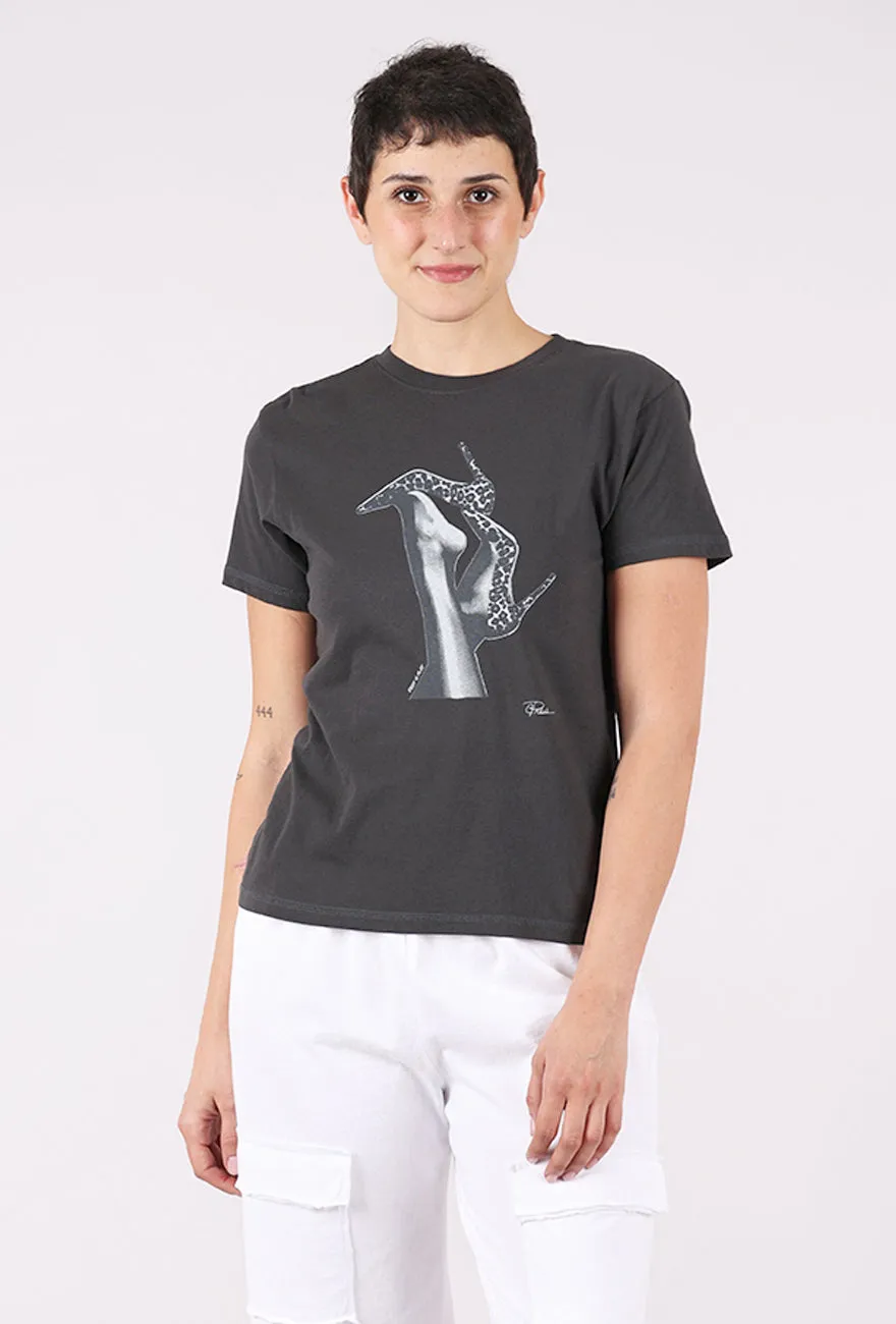 Mushie Tee, Black/Rest Play Sporty Comfort