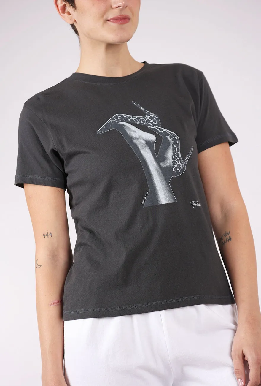 Mushie Tee, Black/Rest Play Fashion - trendy