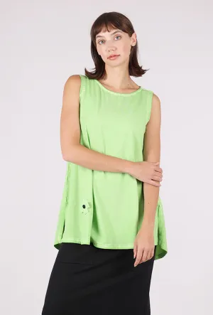 Retro nostalgia Unisex versatility A Top, Pistachio
