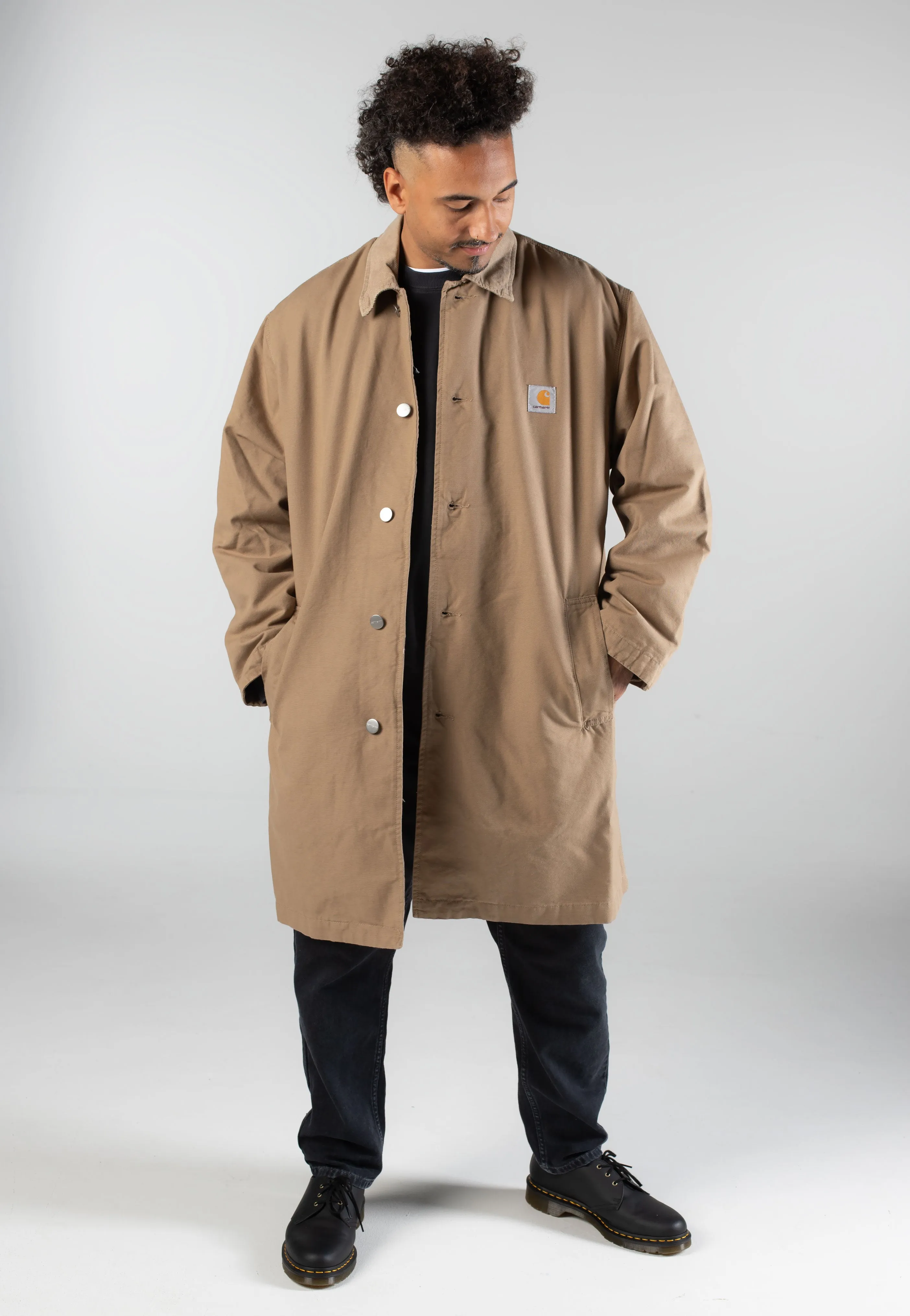 Nail polish Carhartt WIP - Webster Rinsed Leather/Leather - Jacket