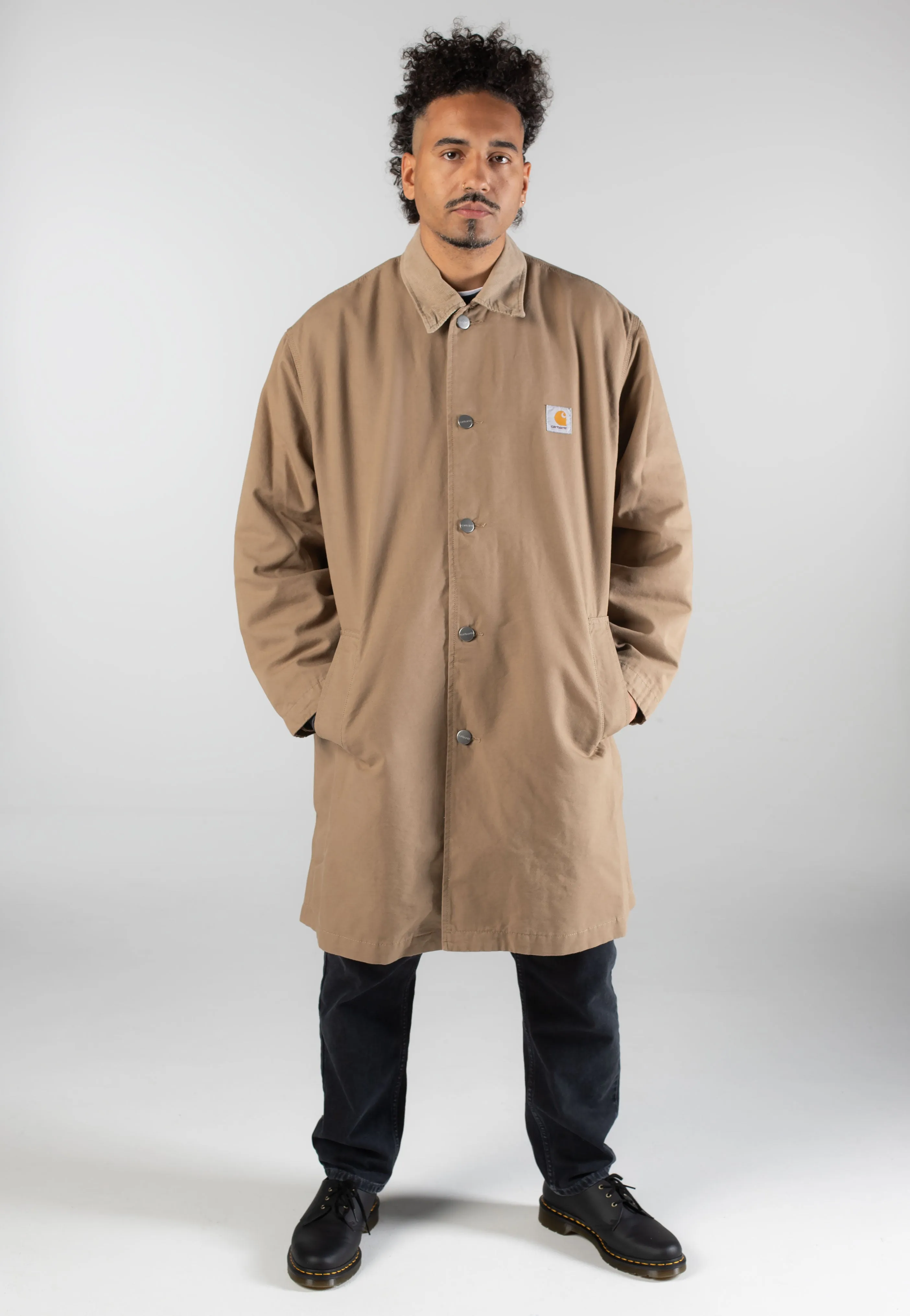 Carhartt WIP - Webster Rinsed Leather/Leather - Jacket Bill