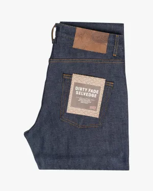 Naked & Famous Denim Easy Guy Relaxed Tapered Mens Jeans - Dirty Fade Selvedge | Naked & Famous Denim Jeans | JEANSTORE