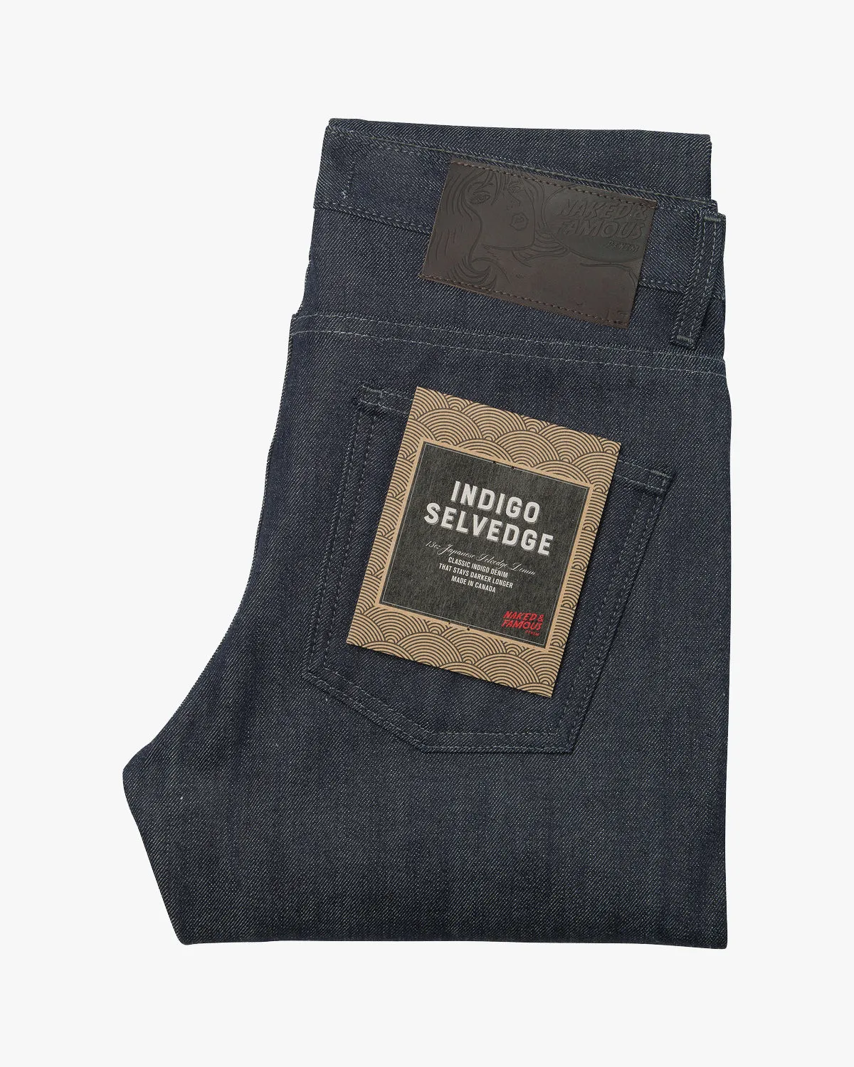Naked & Famous Denim Super Guy Skinny Mens Jeans - Indigo Selvedge | Naked & Famous Denim Jeans | JEANSTORE
