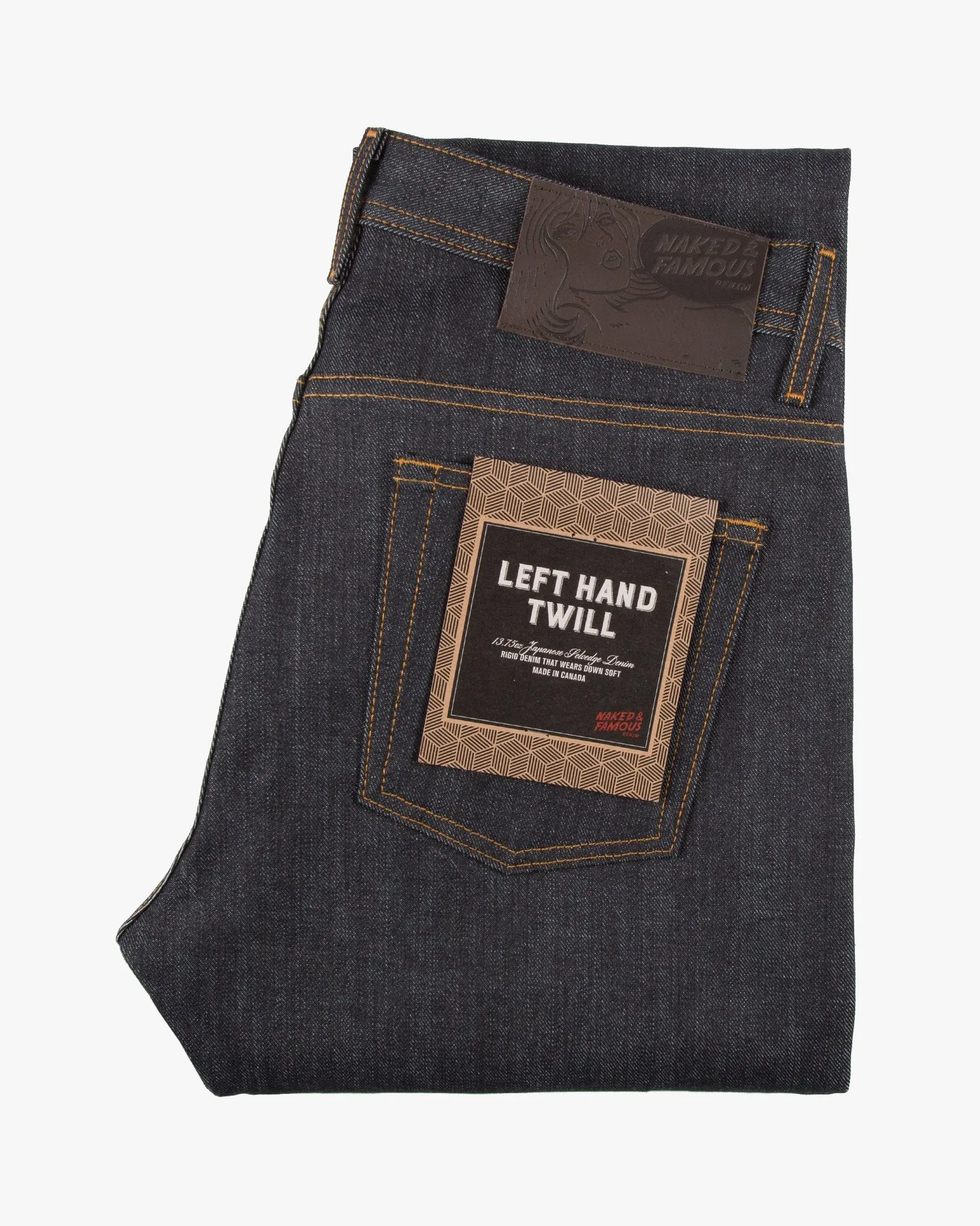 Naked & Famous Denim Weird Guy Regular Tapered Mens Jeans - Left Hand Twill Selvedge | Naked & Famous Denim Jeans | JEANSTORE