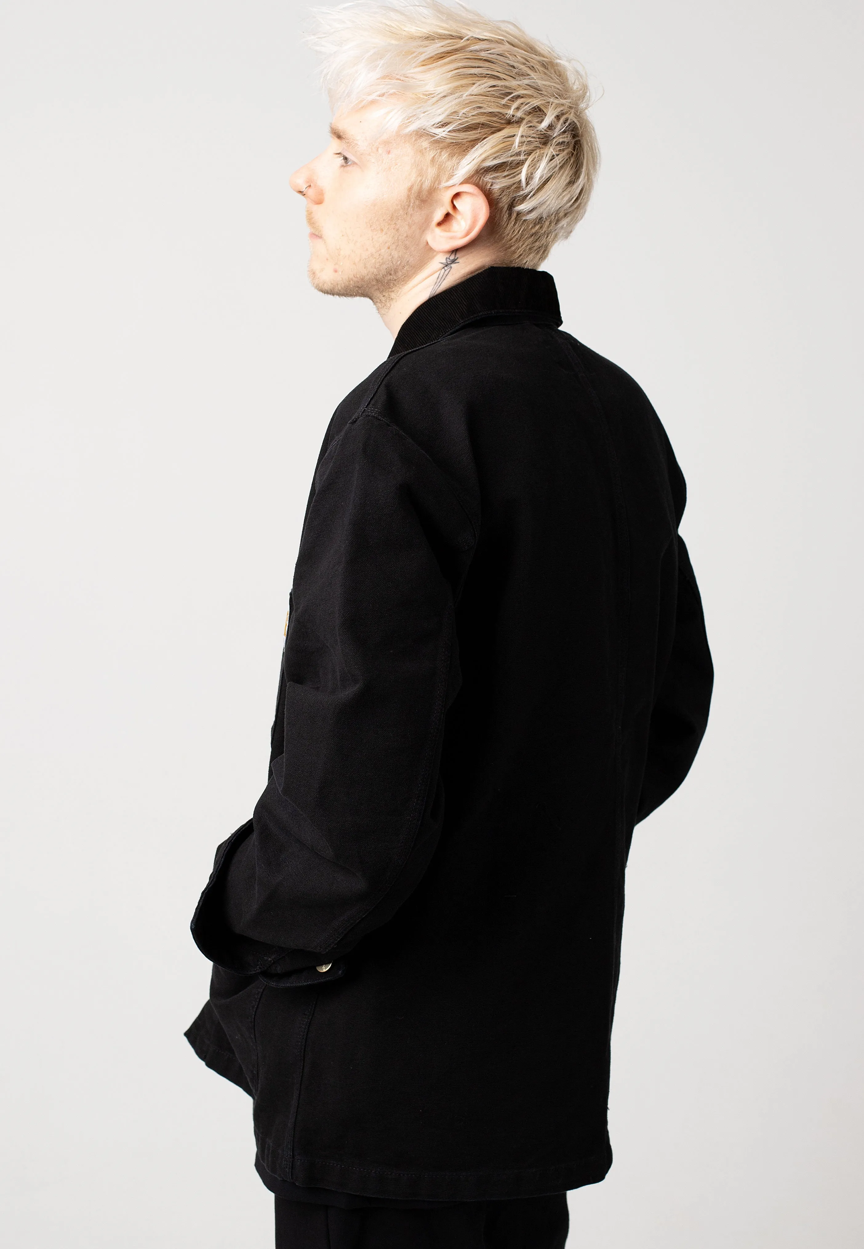 Neo adventure ready wear Carhartt WIP - Michigan Aged Canvas Black/Black - Jacket