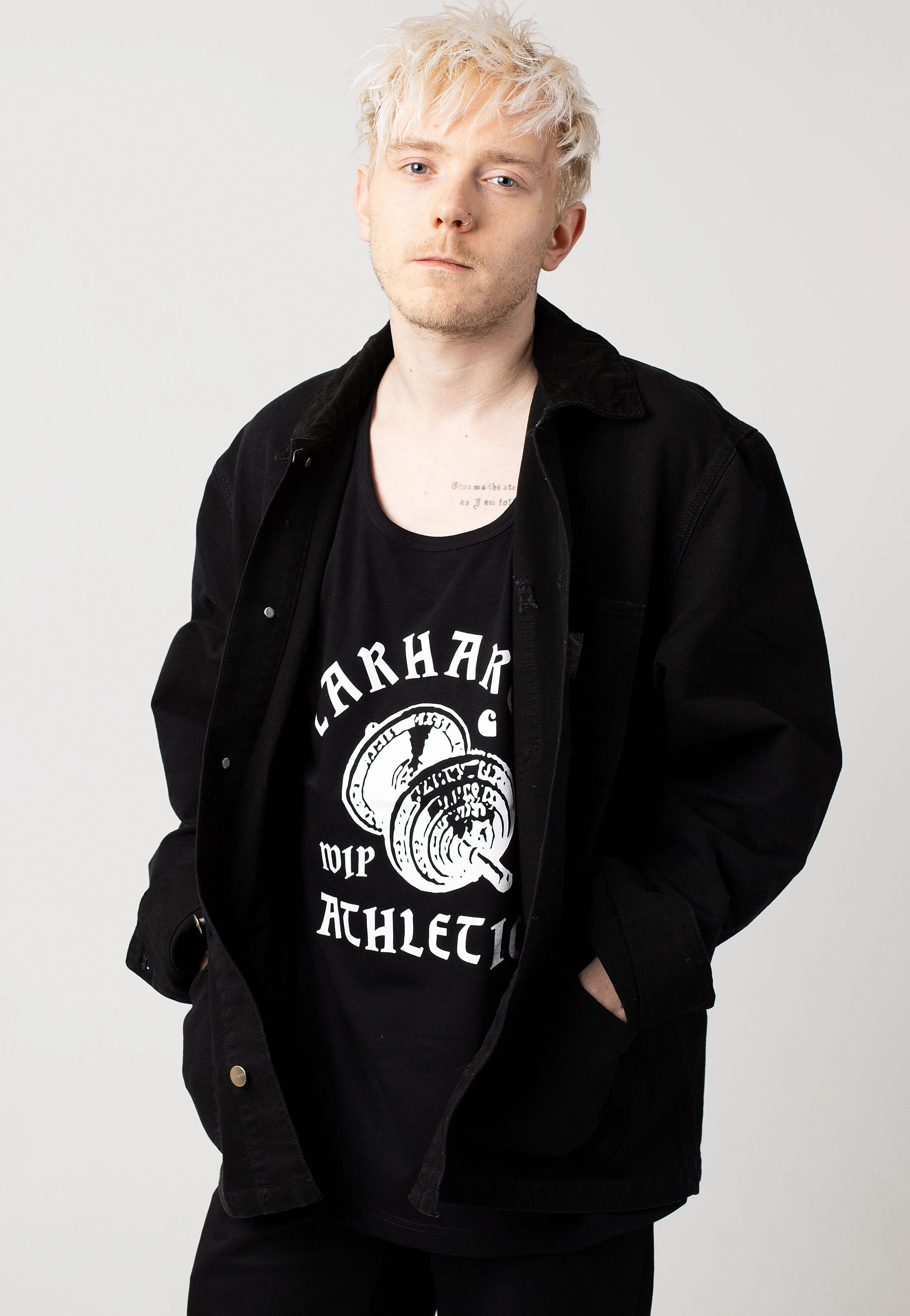 Neo adventure ready wear Carhartt WIP - Michigan Aged Canvas Black/Black - Jacket