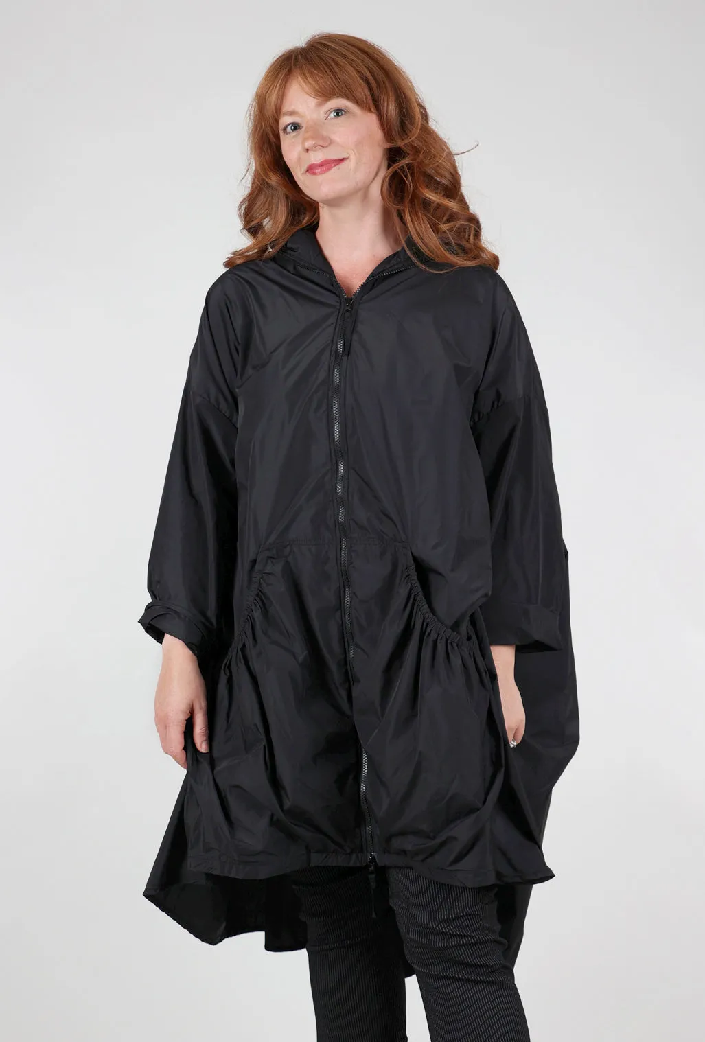 Let It Rain Jacket, Black kids' Layered Comfort