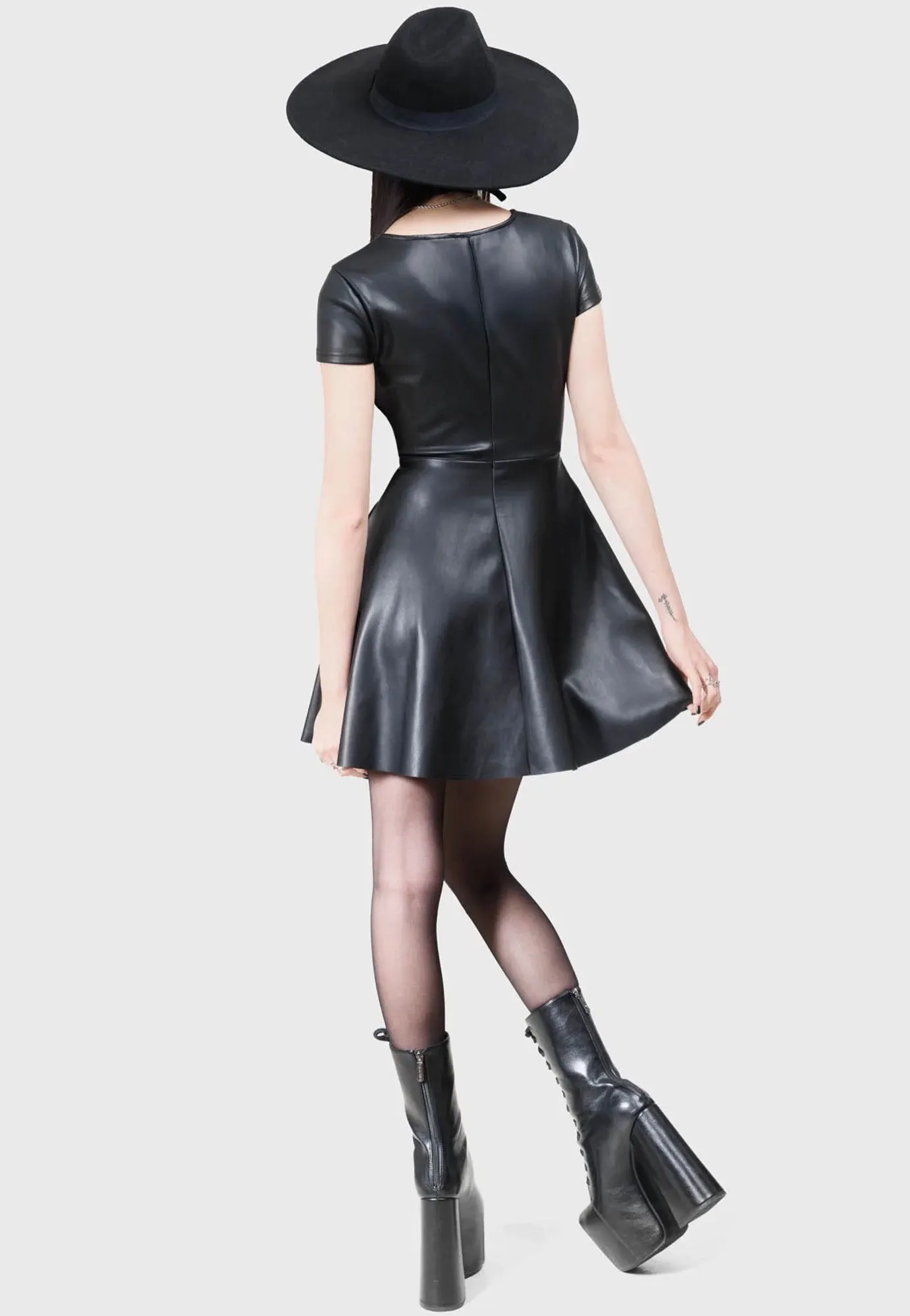 Neon Bright Killstar x Kihilist - Dark Whisper - Dress