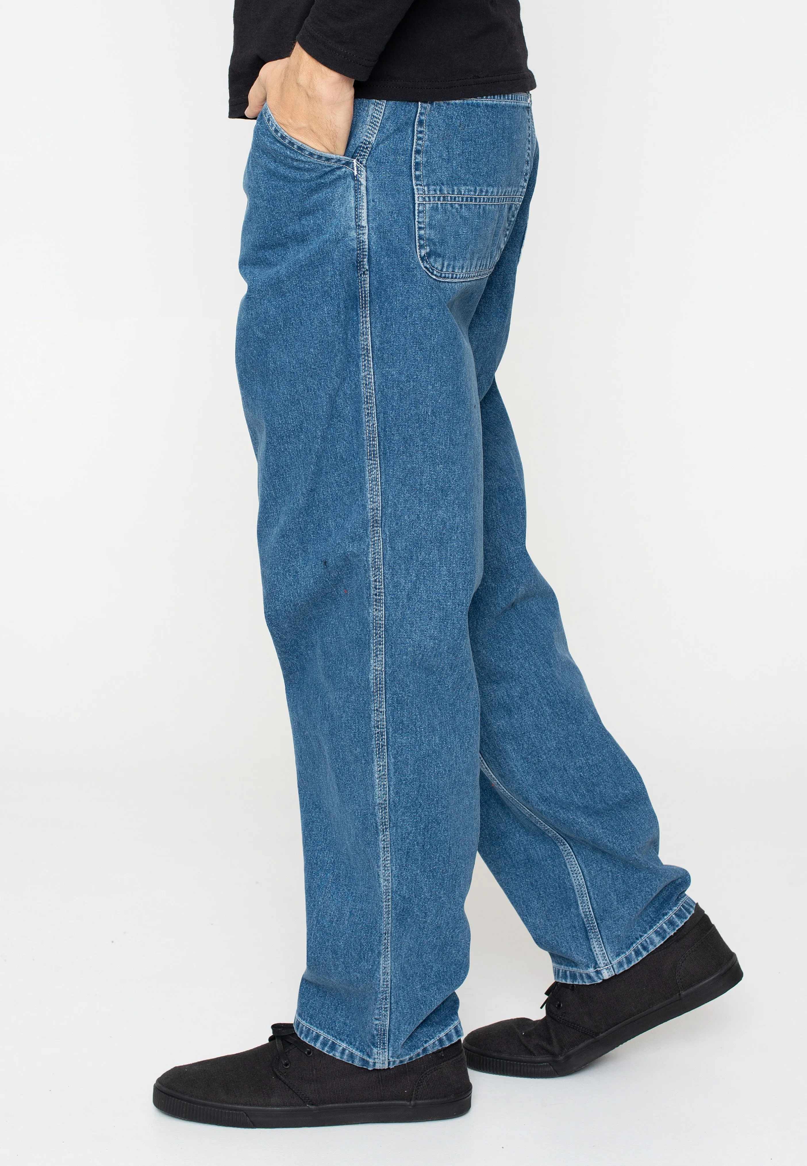 Neutral Fit Carhartt WIP - Simple Stone Washed Blue - Jeans