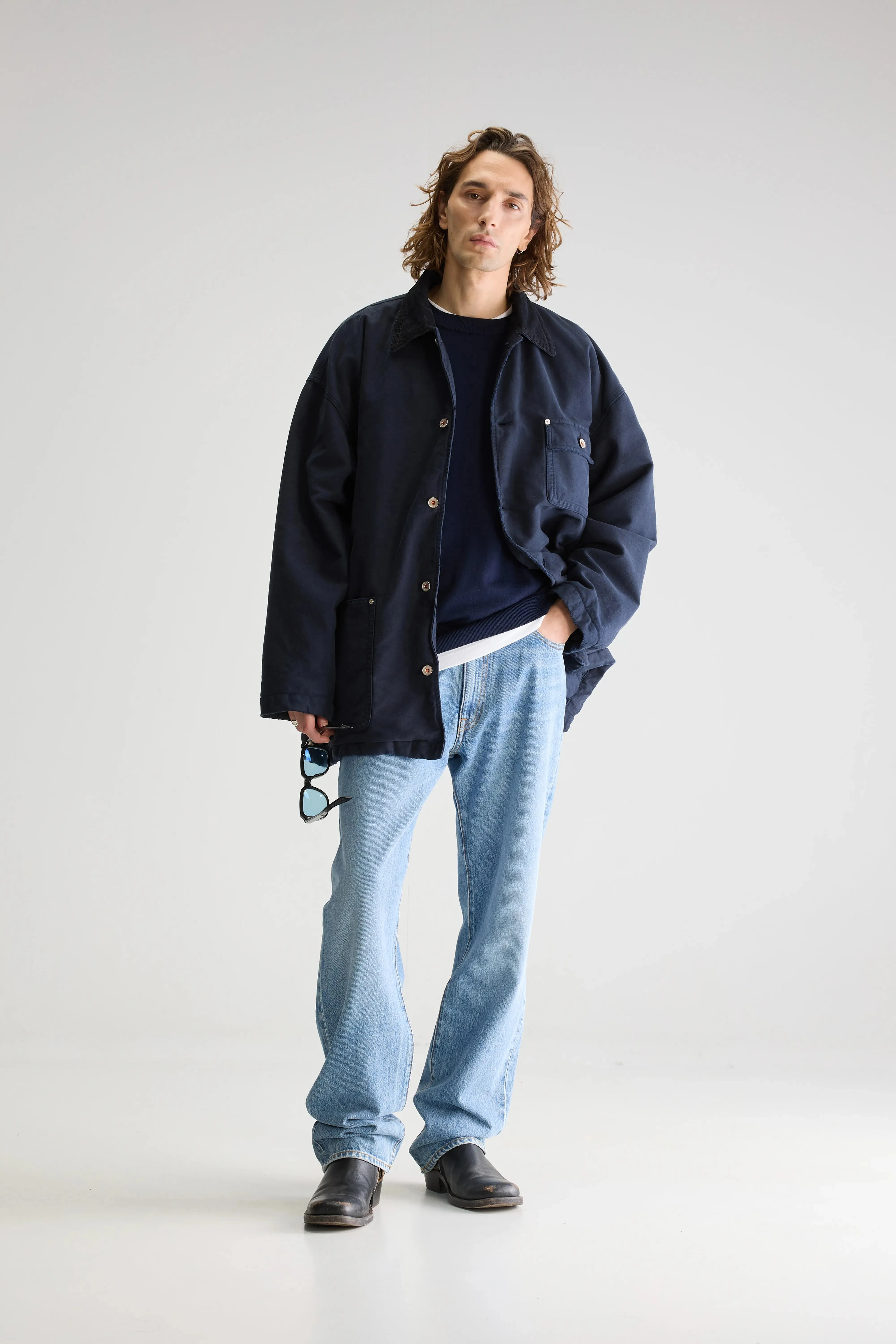 Neutral Tone Piece Plank jacket (251 / M / NAVY)