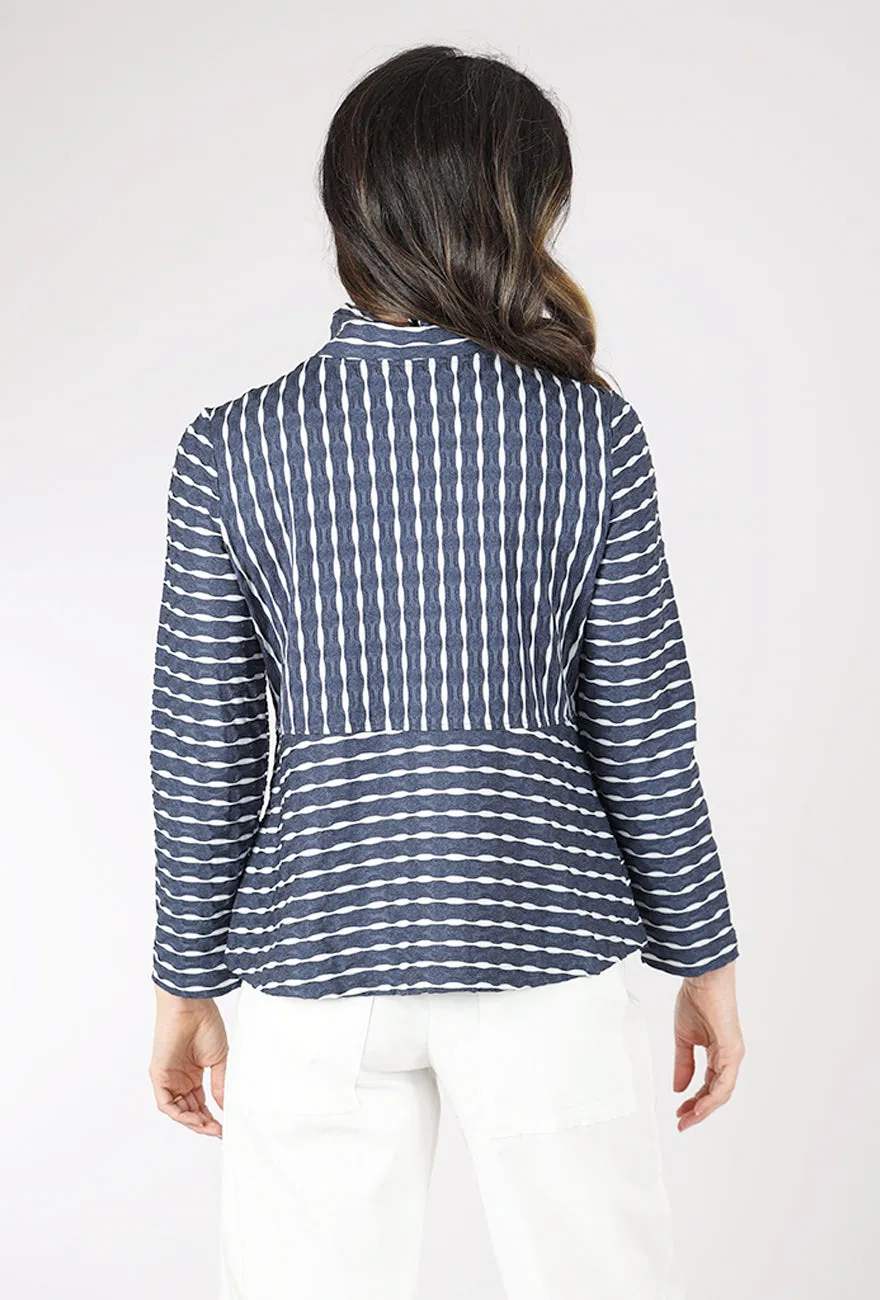 Newport Knit Downtown Jacket, Indigo Everyday Shirt