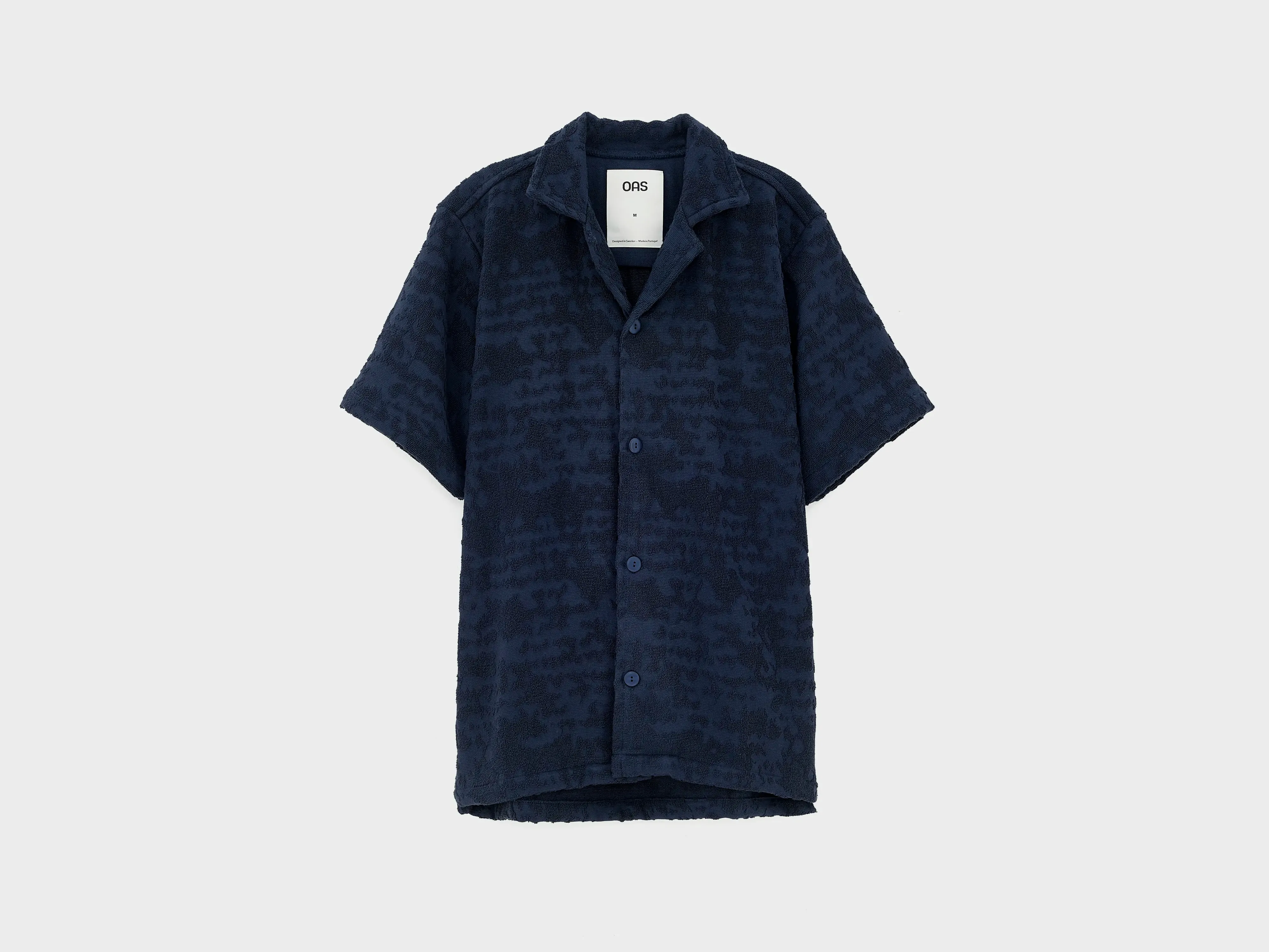 Innovative Fabric Night Lagoon Cuba Terry Shirt  (251 / M / BLACK)