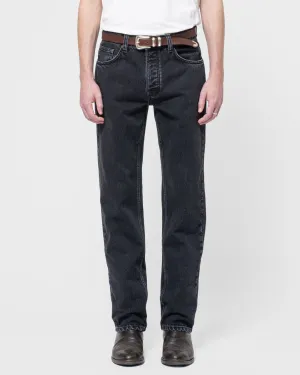 Nudie Rad Rufus Regular Straight Mens Jeans - Black Vintage | Nudie Jeans Jeans | JEANSTORE