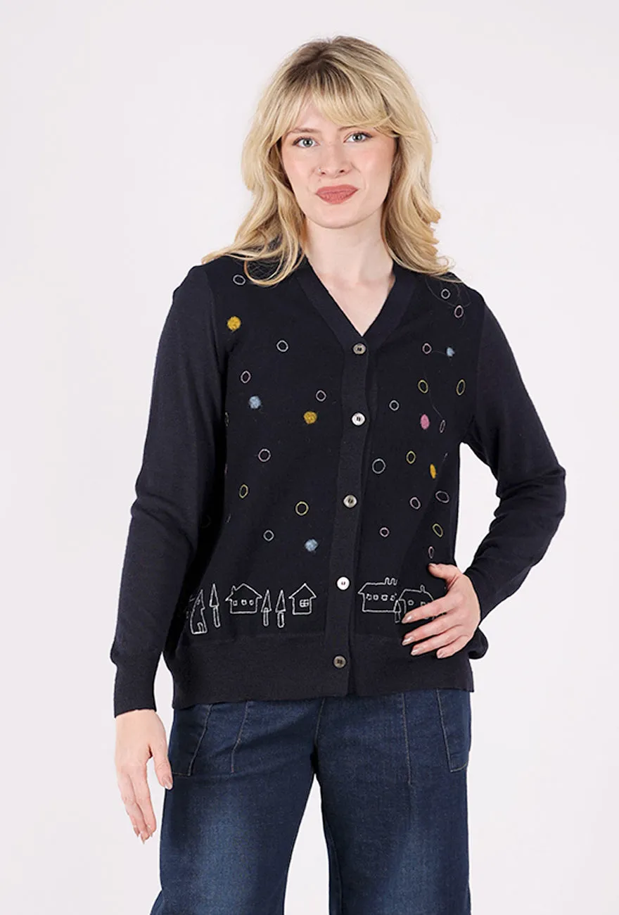 Norway Cardigan, Navy Weekend Vibes