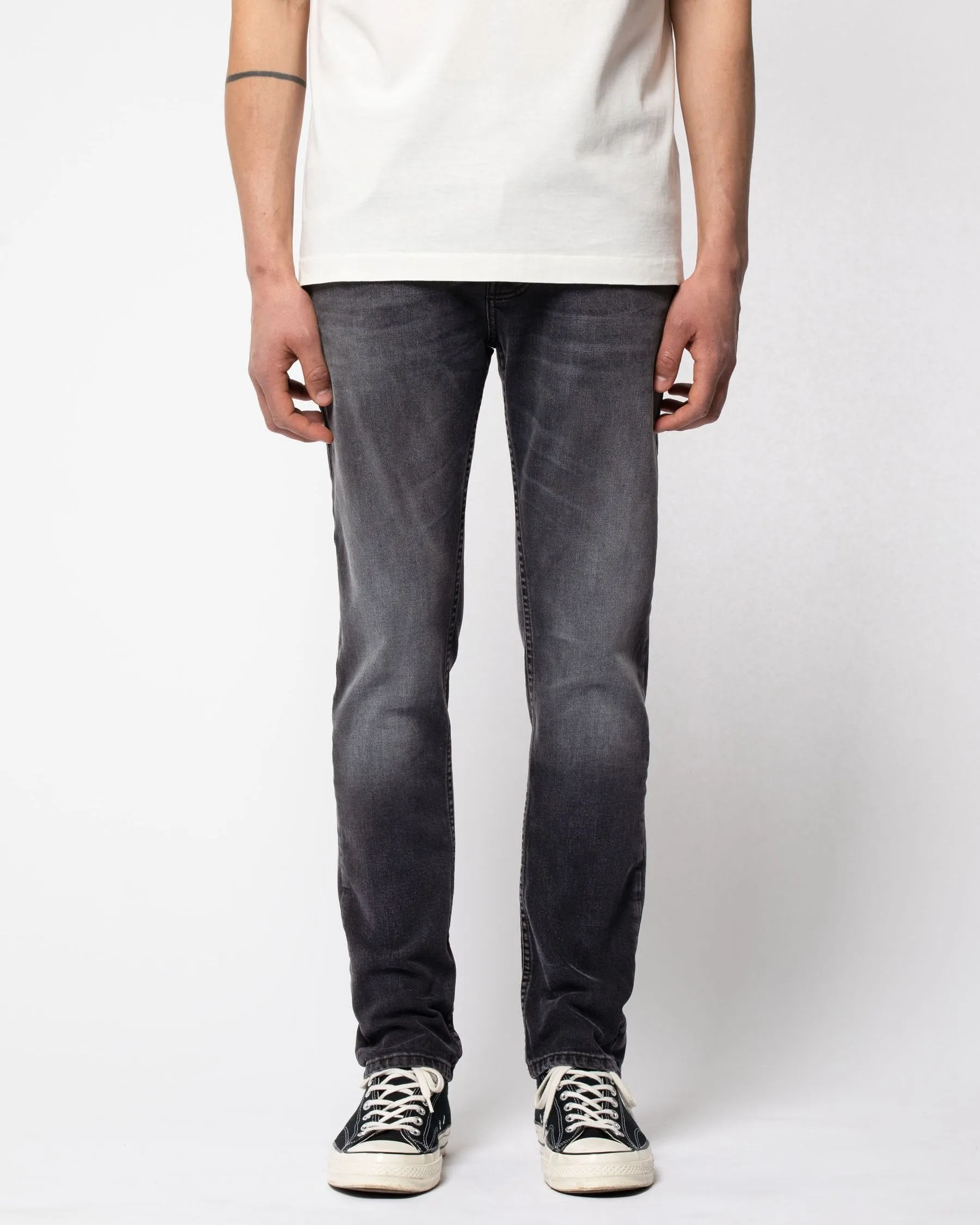 Nudie Grim Tim Slim Straight Mens Jeans - Dark Cove | Nudie Jeans Jeans | JEANSTORE