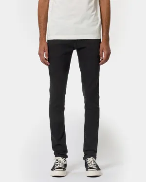 Nudie Tight Terry Skinny Fit Mens Jeans - Everblack | Nudie Jeans Jeans | JEANSTORE