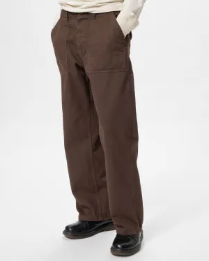 Nudie Tuff Tony Loose Fit Fatigue Pants - Walnut | Nudie Jeans Chinos & Non-Denim Pants | JEANSTORE