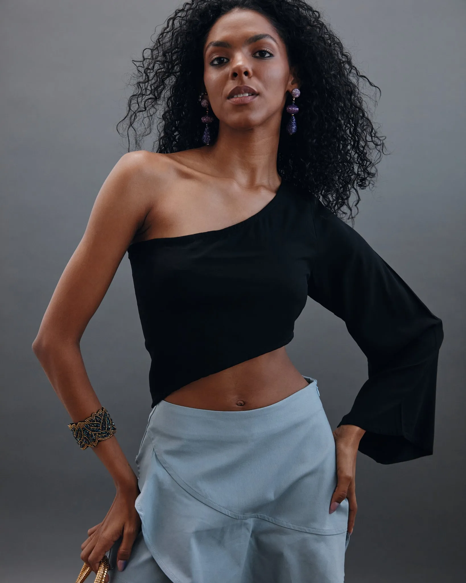 Oceana Crop Casual Elegance