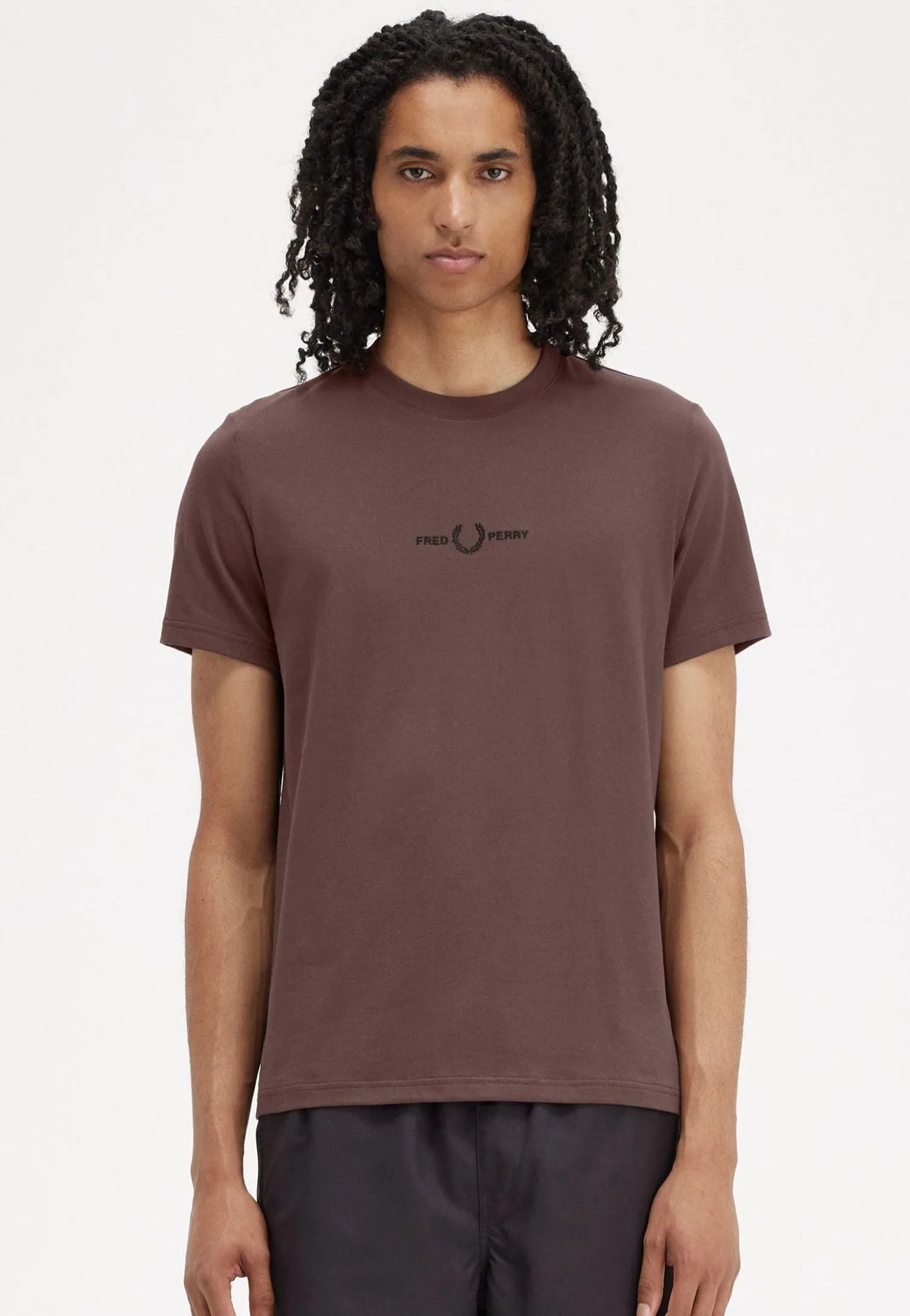 Office and professional Fred Perry - Embroidered Carrington Brick - T-Shirt