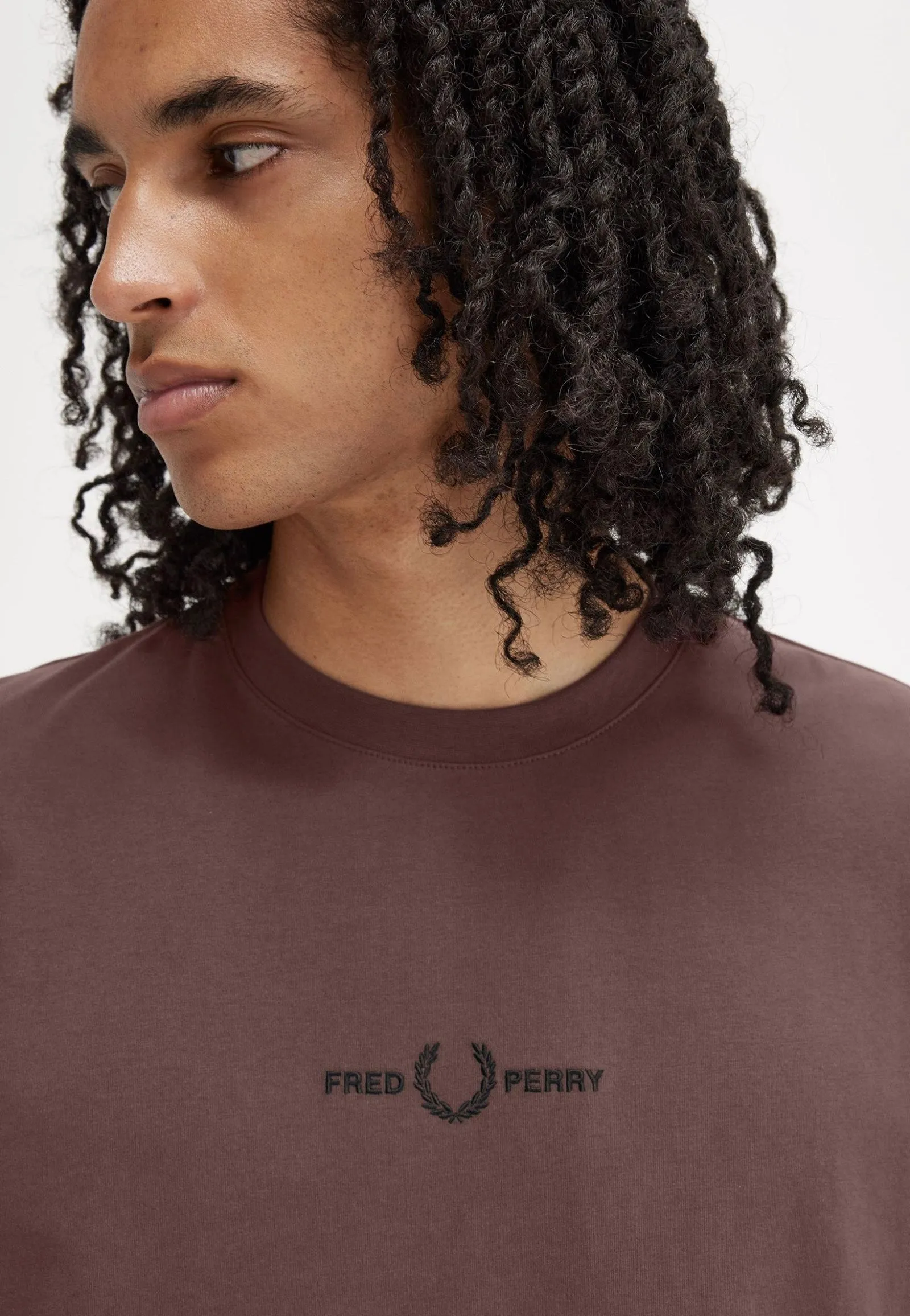 Office and professional Fred Perry - Embroidered Carrington Brick - T-Shirt