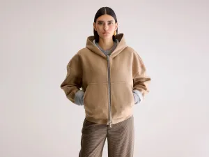 Fannel hooded sweatshirt (252 / W / SOIL) Urban Essential formal party