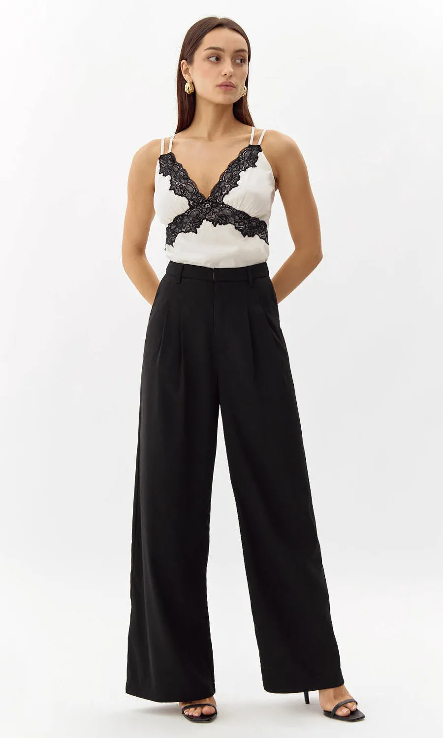 Office Wear Stanley Wide Leg Trouser