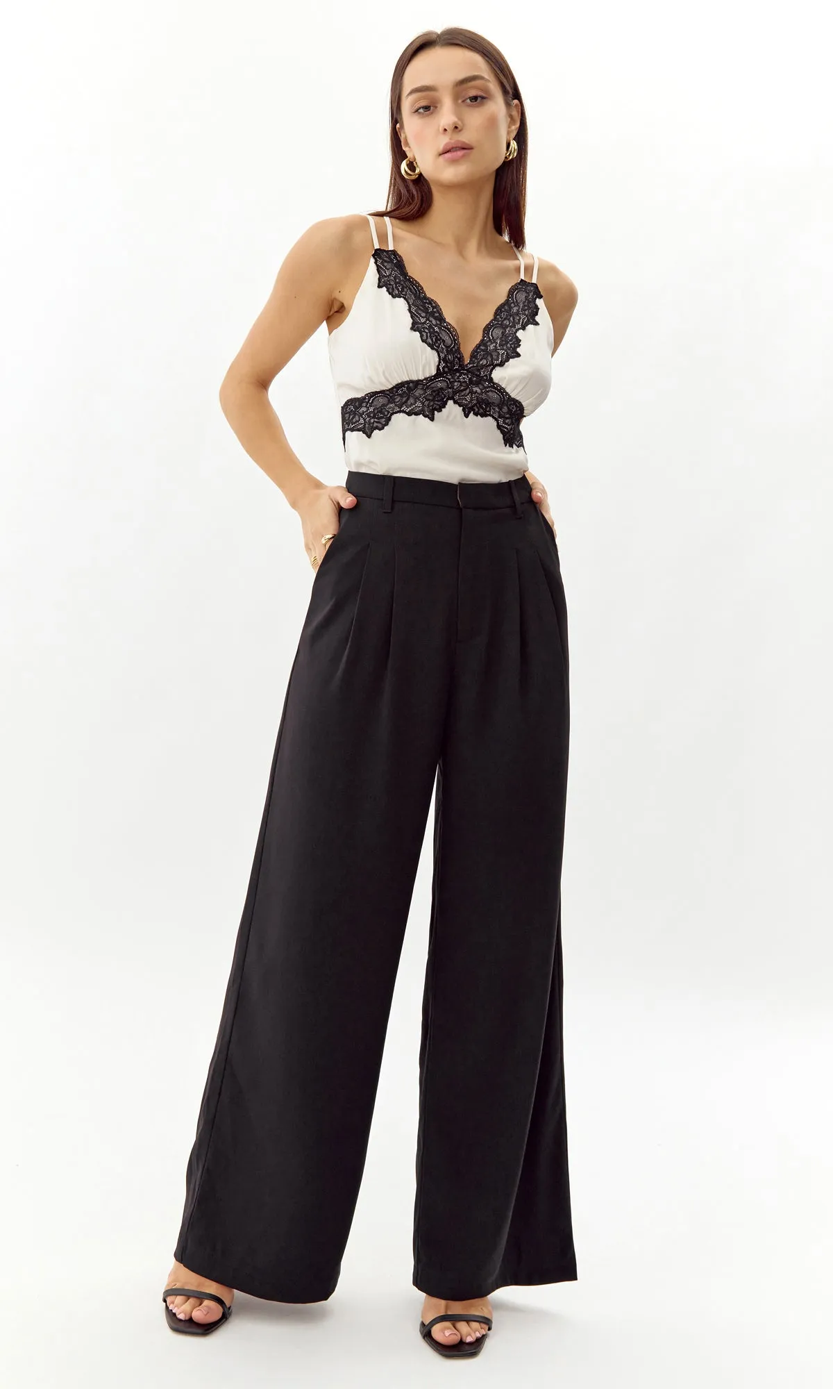 Stanley Wide Leg Trouser Statement Piece Office Friendly