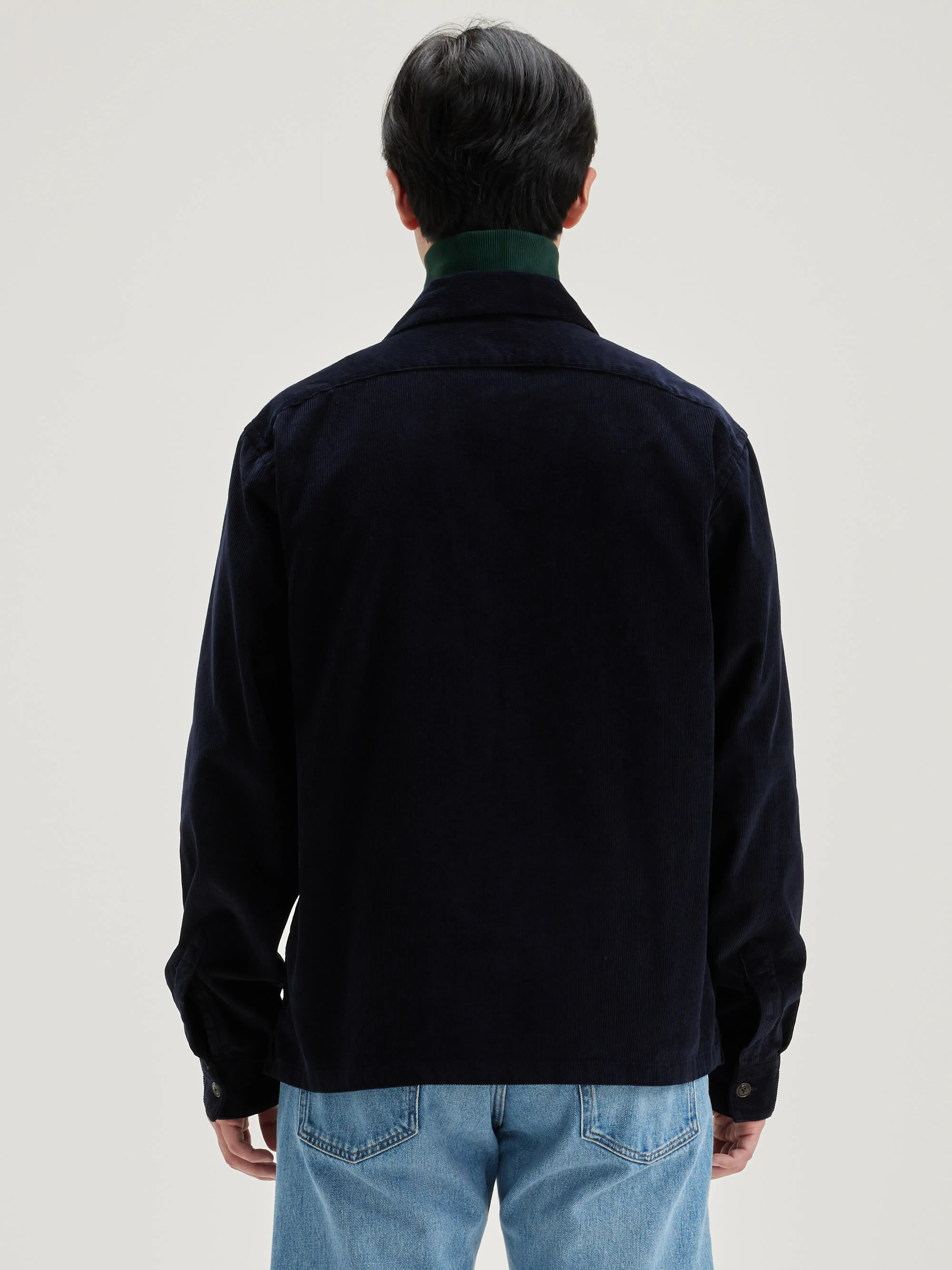 On-The-Go Goney corduroy overshirt (242 / M / NAVY)