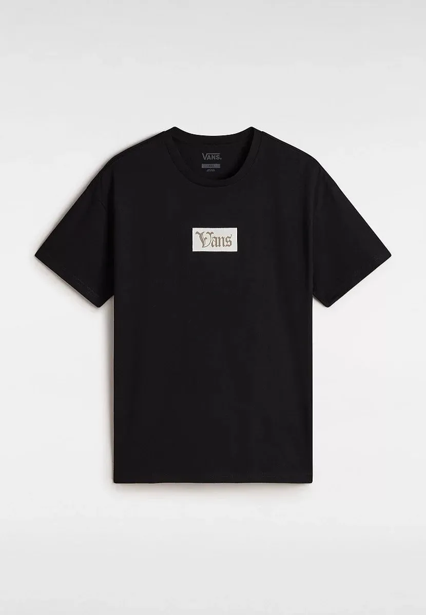 On-Trend Style Vans - Garden Oversized Black - T-Shirt