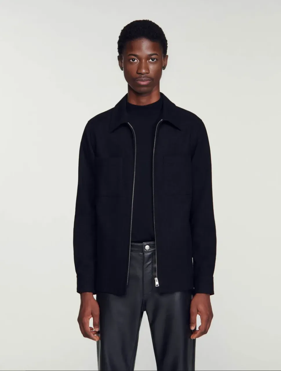 Organic Cotton Wool overshirt