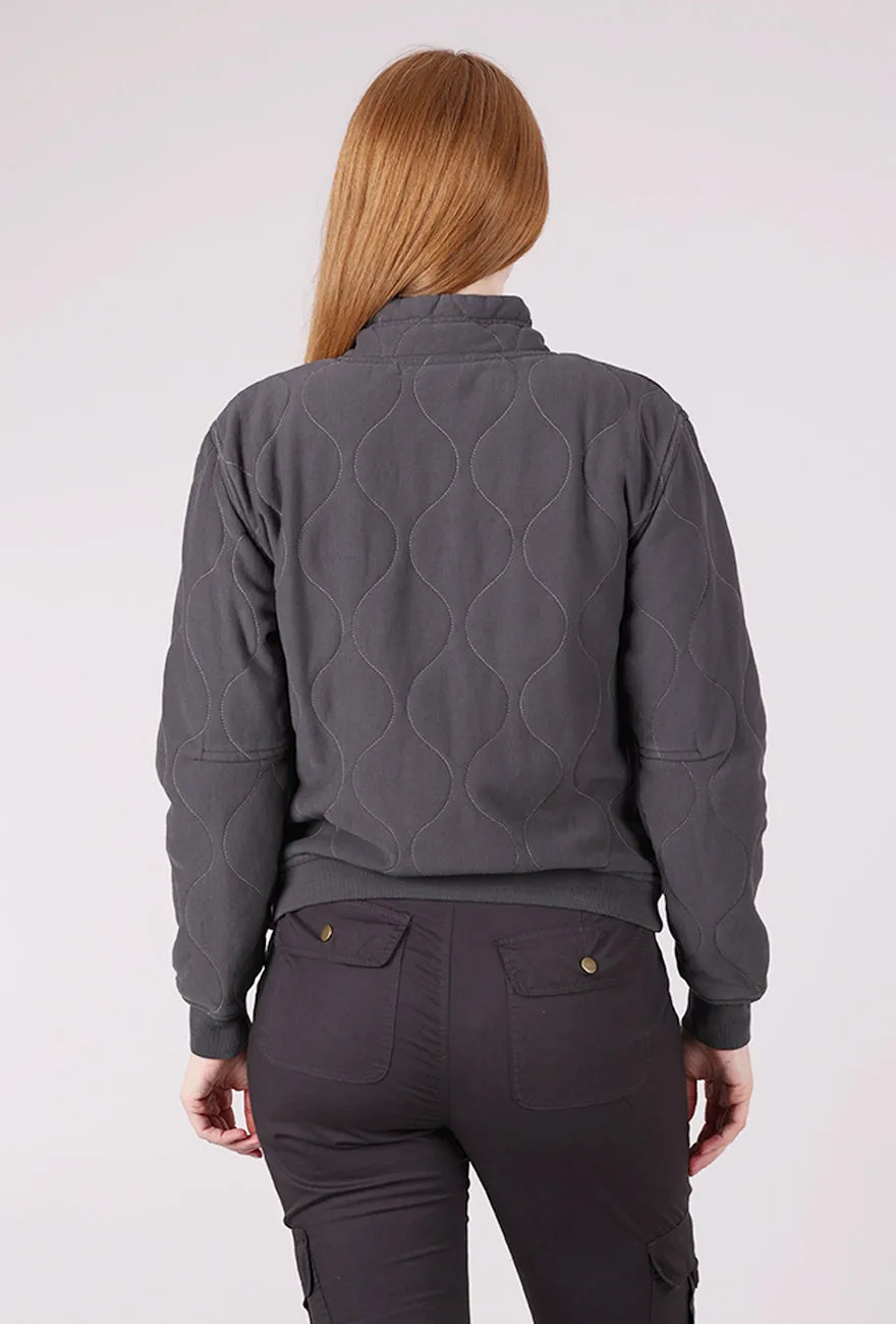 Osment Quilted Bomber, Ashlar Performance Inspired Feel