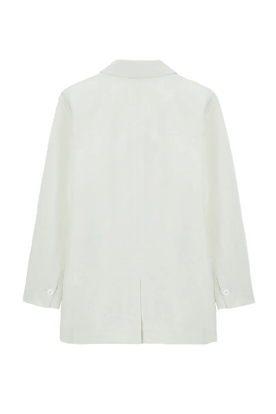 Oversized Pearl Blazer wool natural