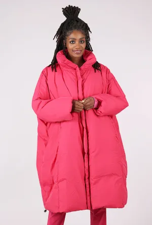 Cozy Outerwear Oversized Puffer Coat, Lotus